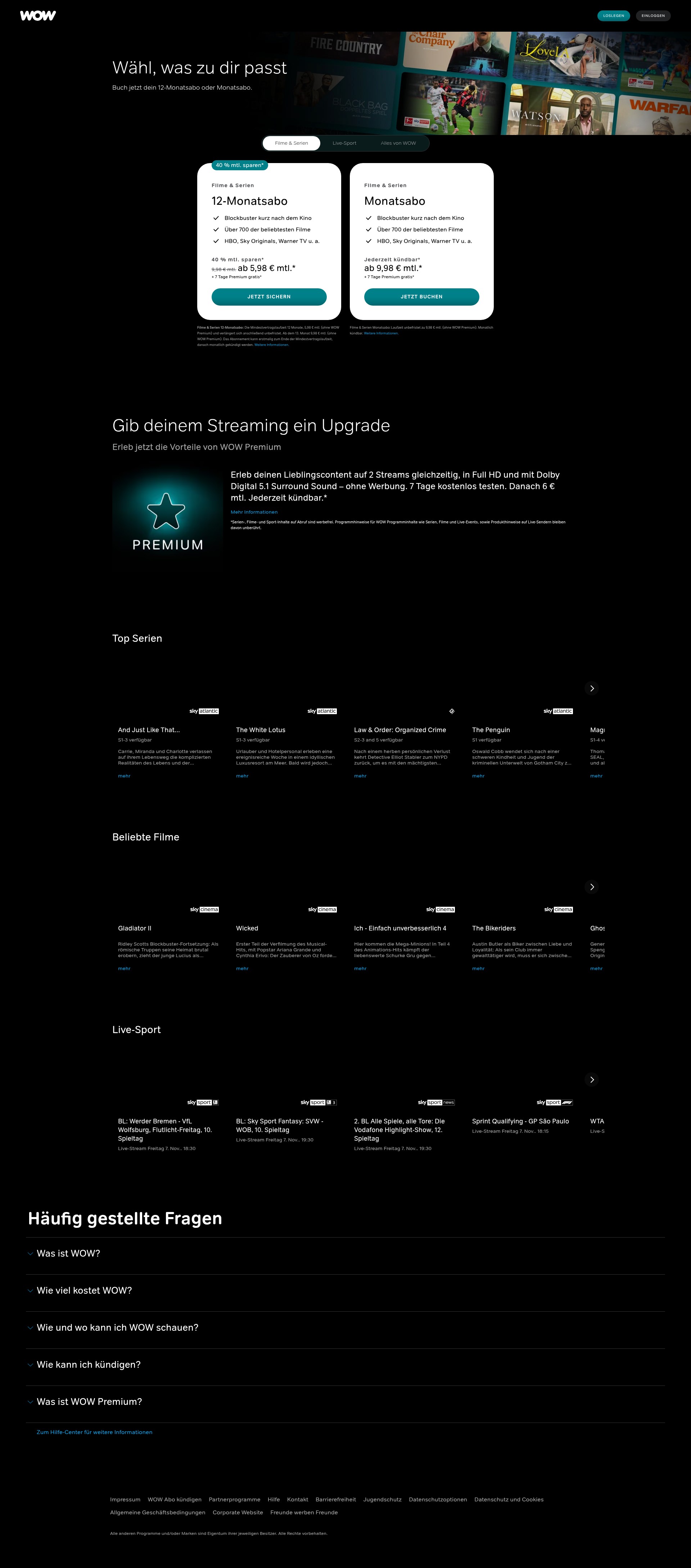 Landing Page