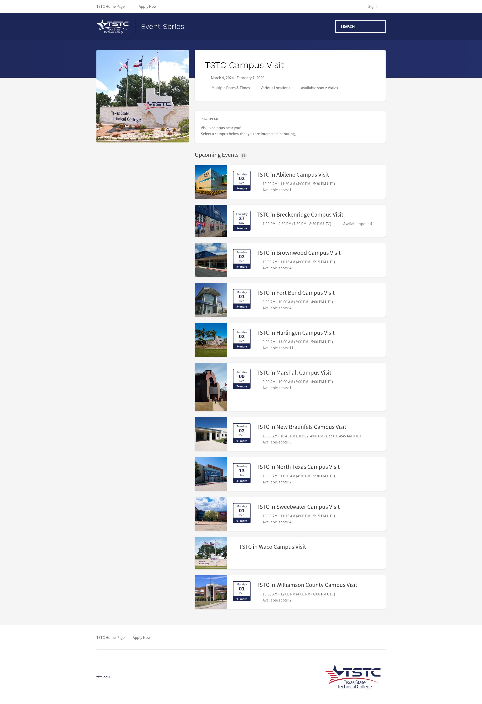 Landing Page
