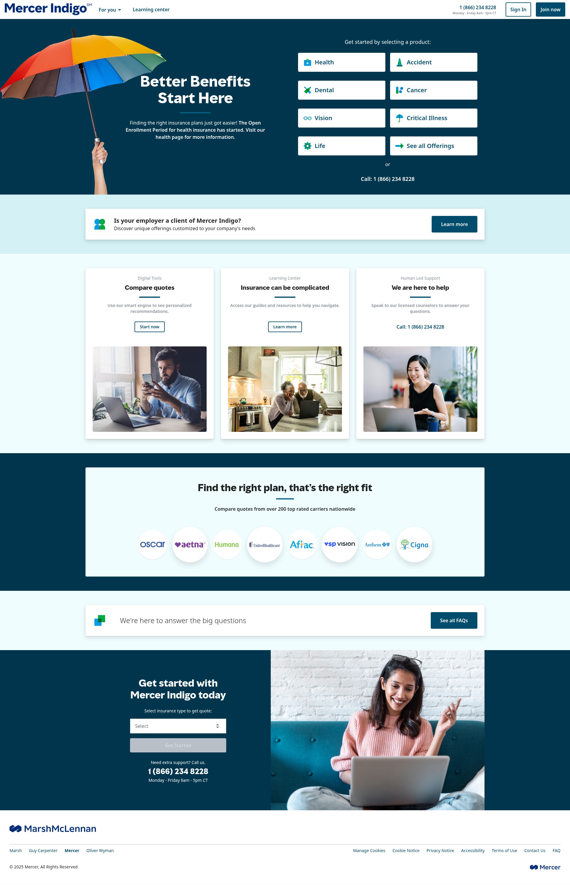 Landing Page