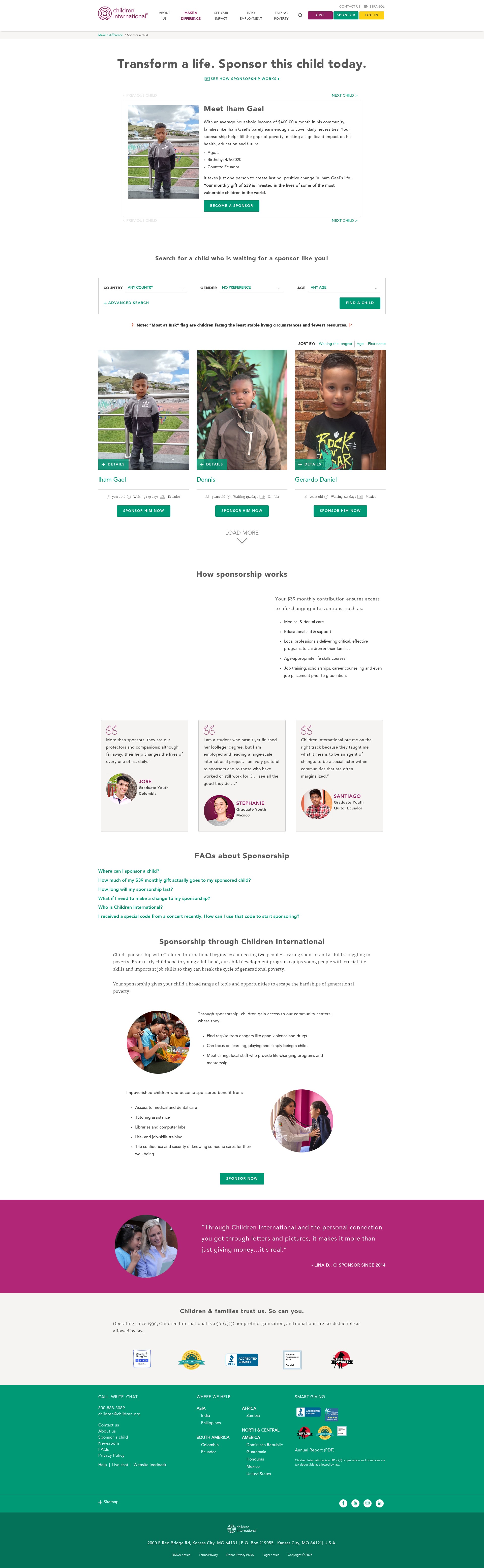 Landing Page