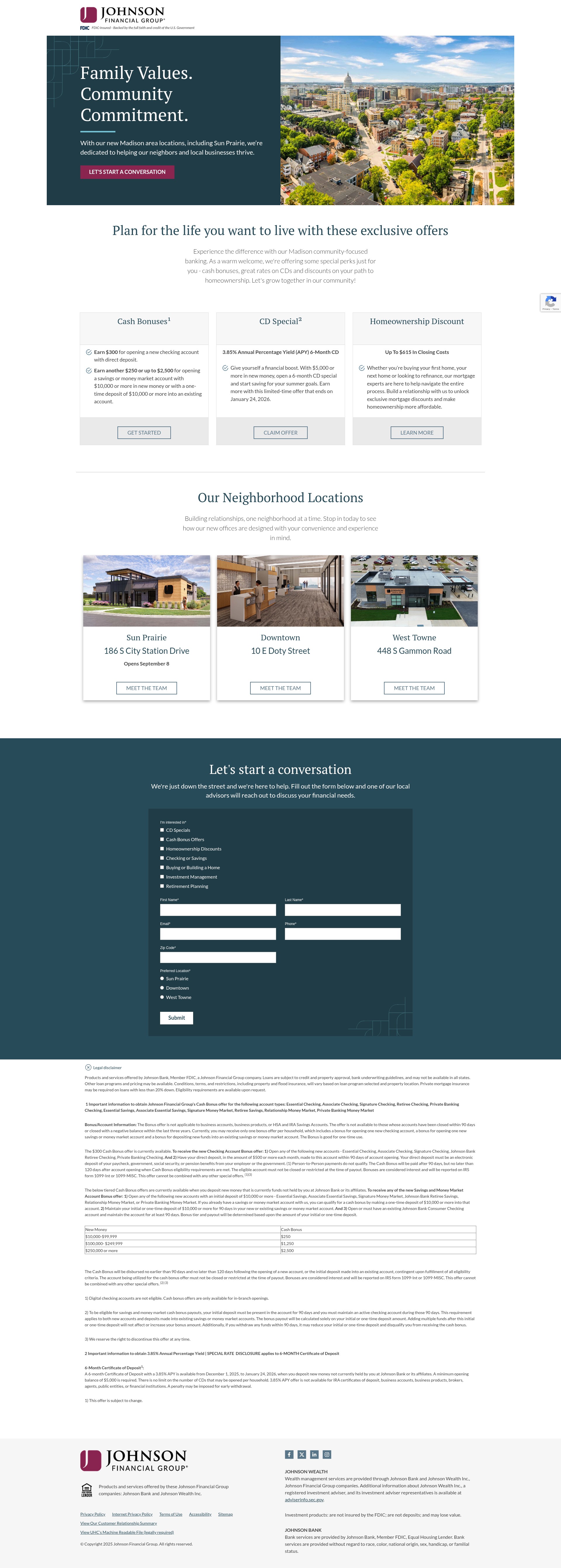 Landing Page