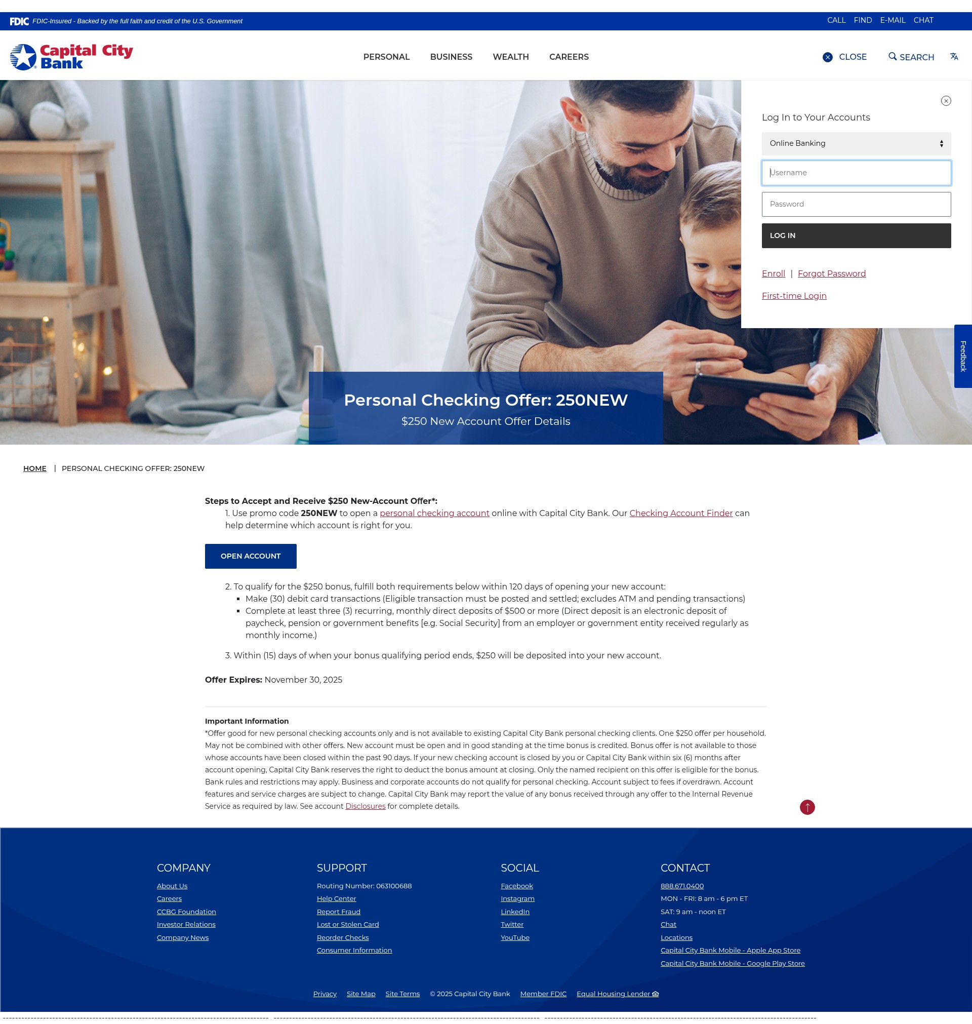 Landing Page
