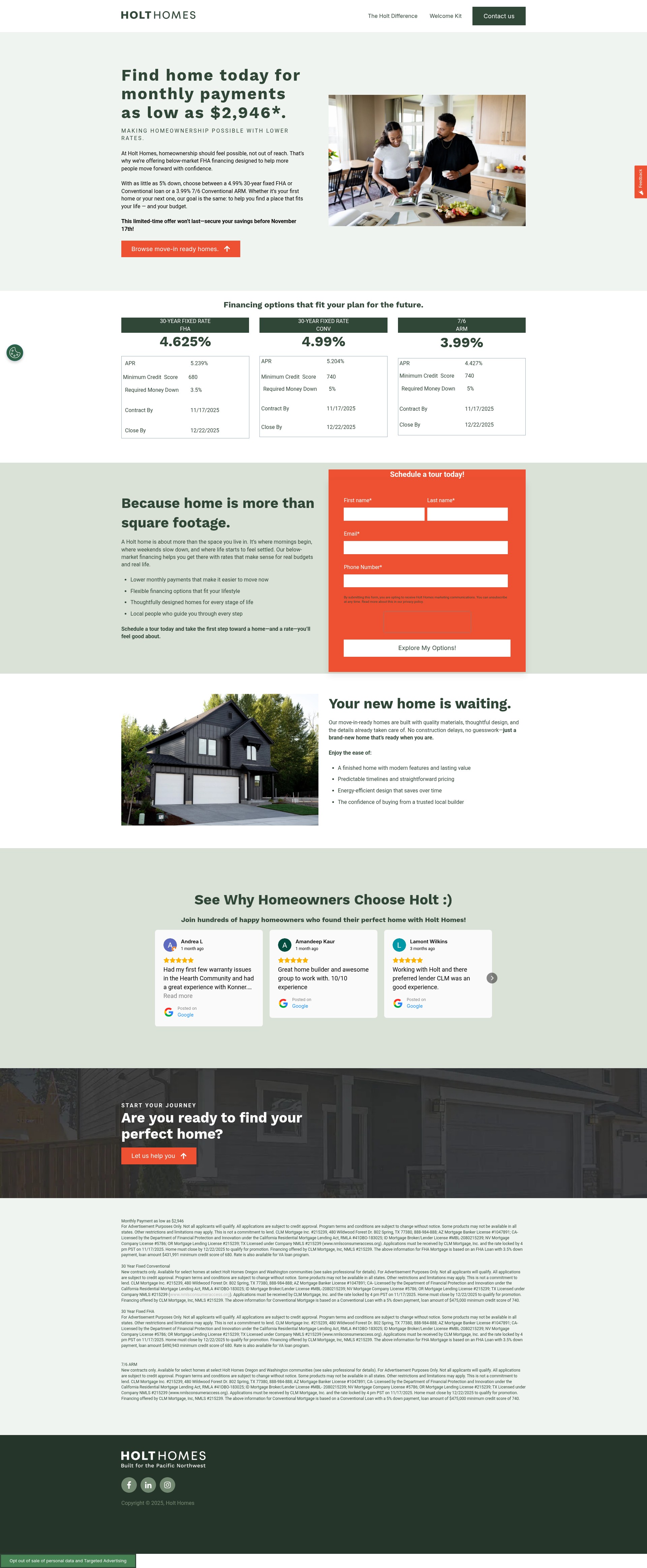Landing Page