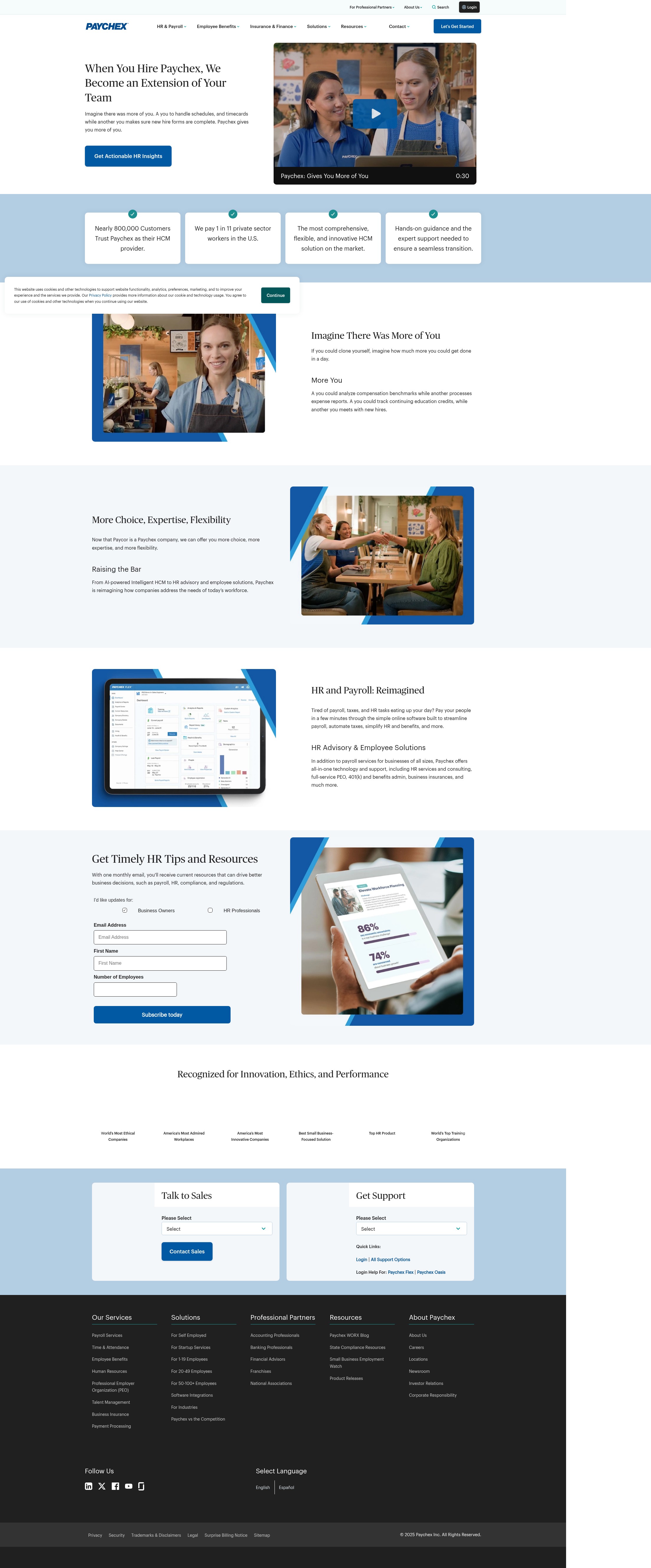 Landing Page
