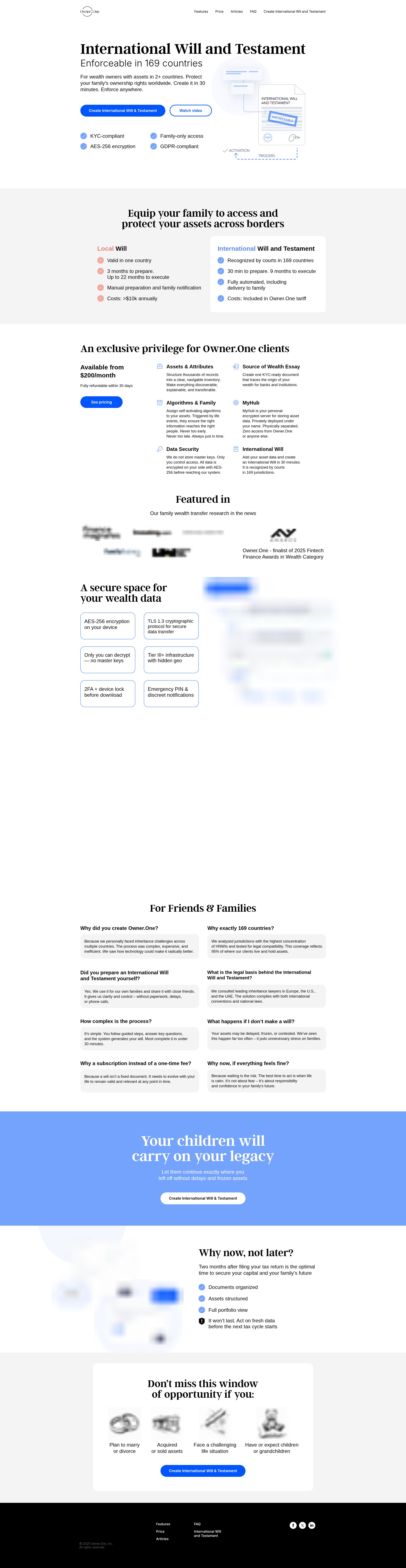 Landing Page