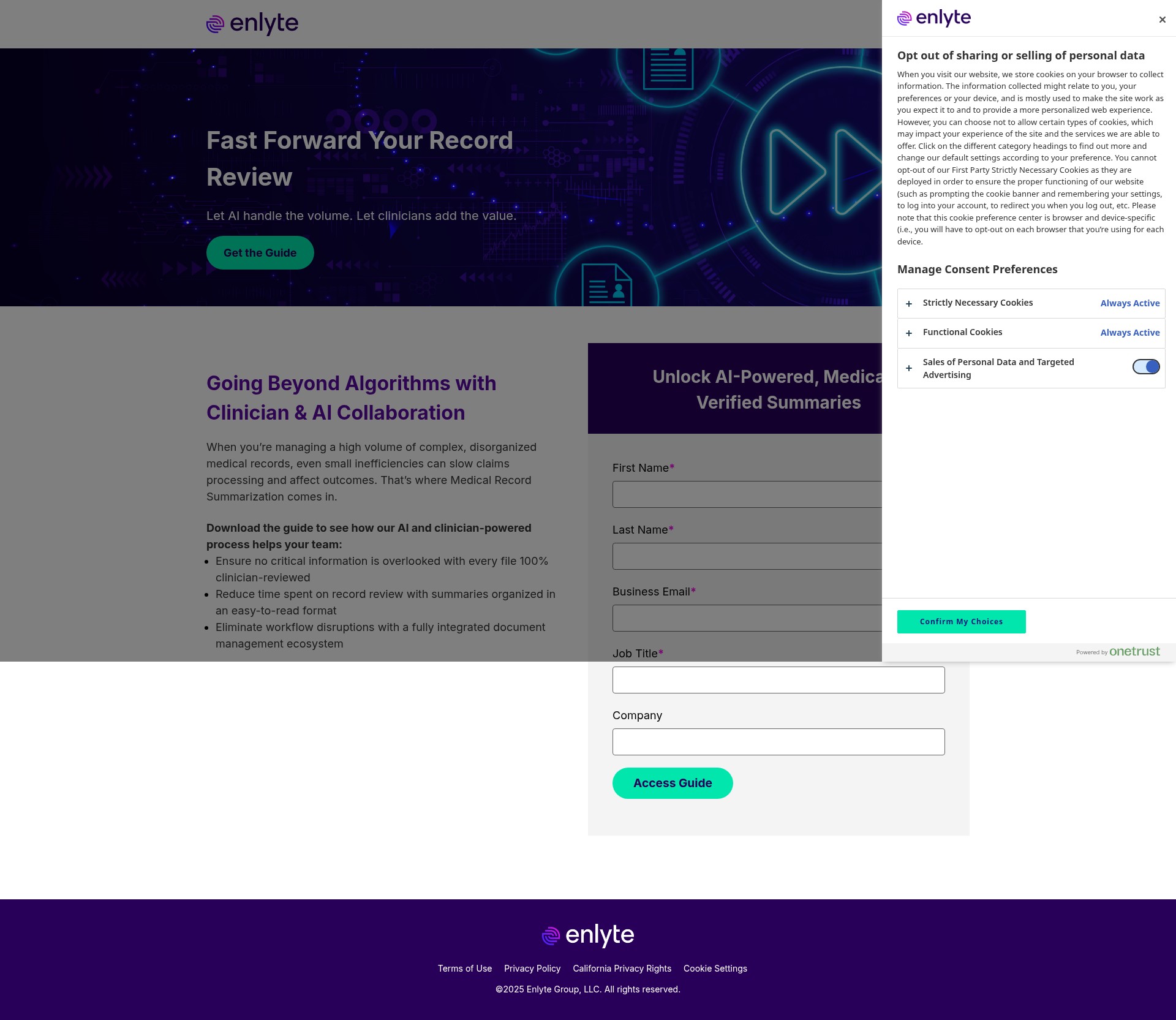 Landing Page