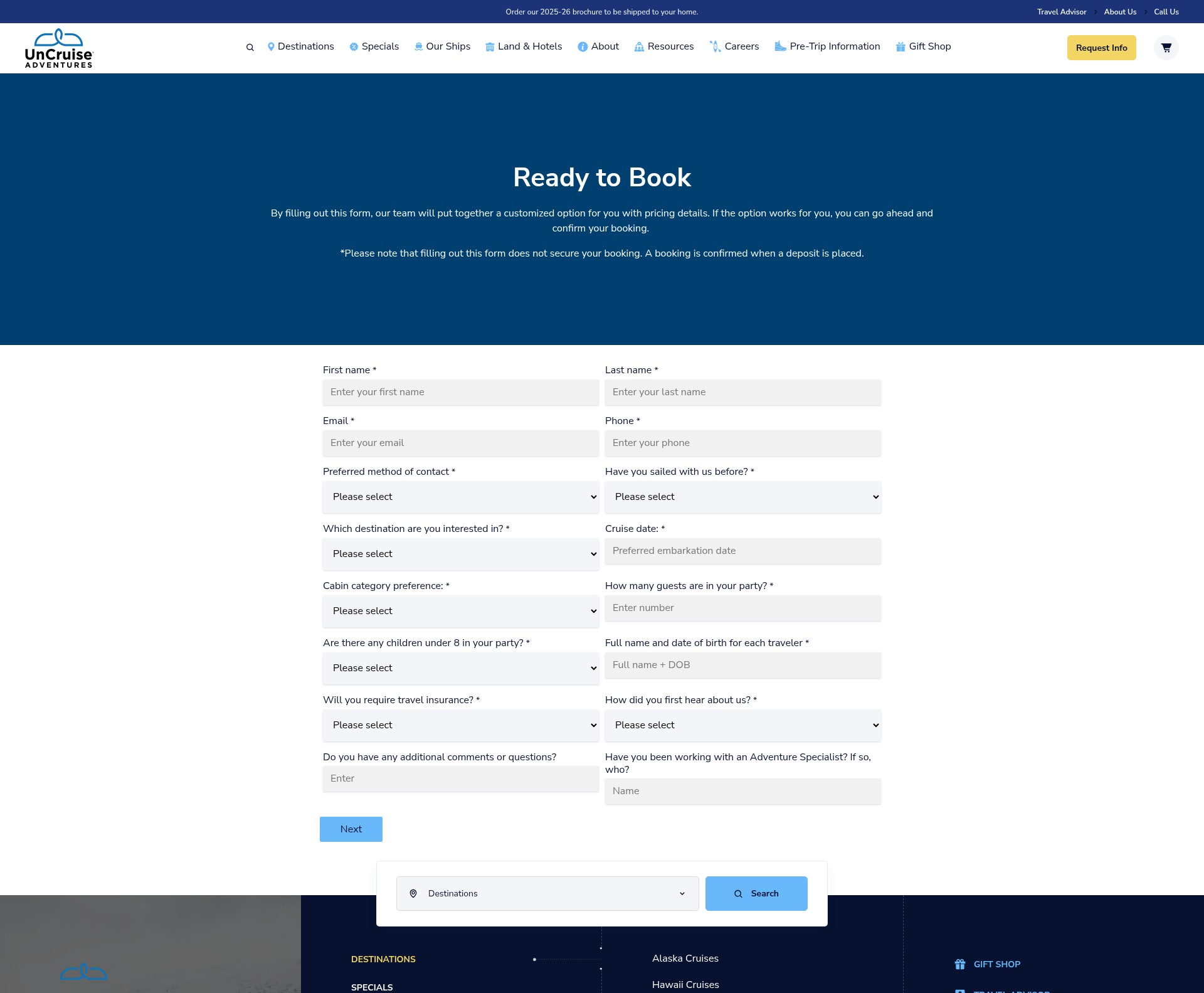 Landing Page