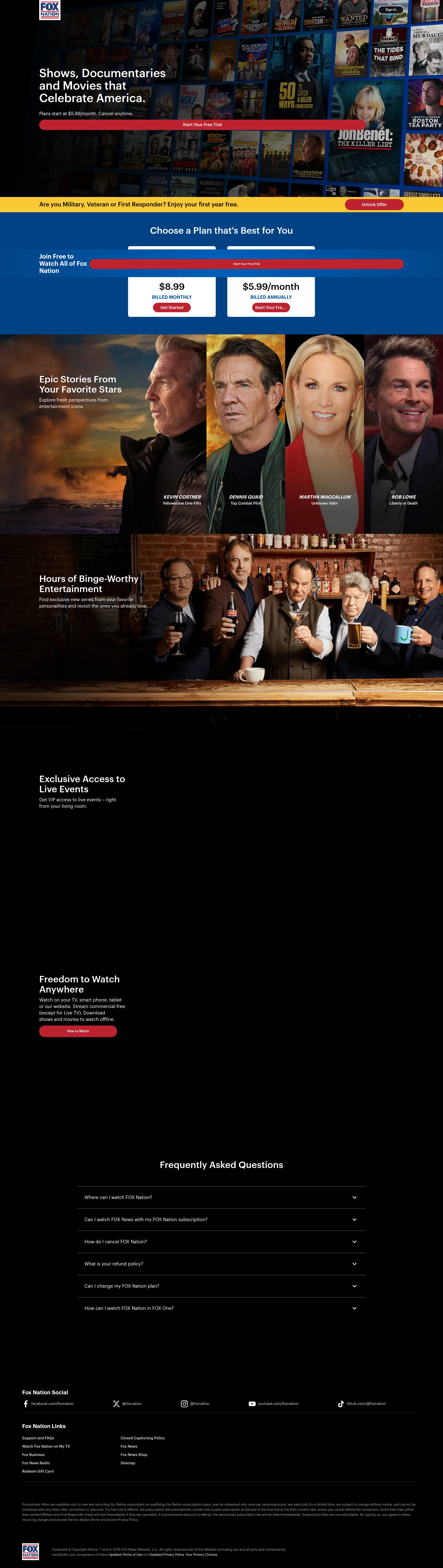 Landing Page