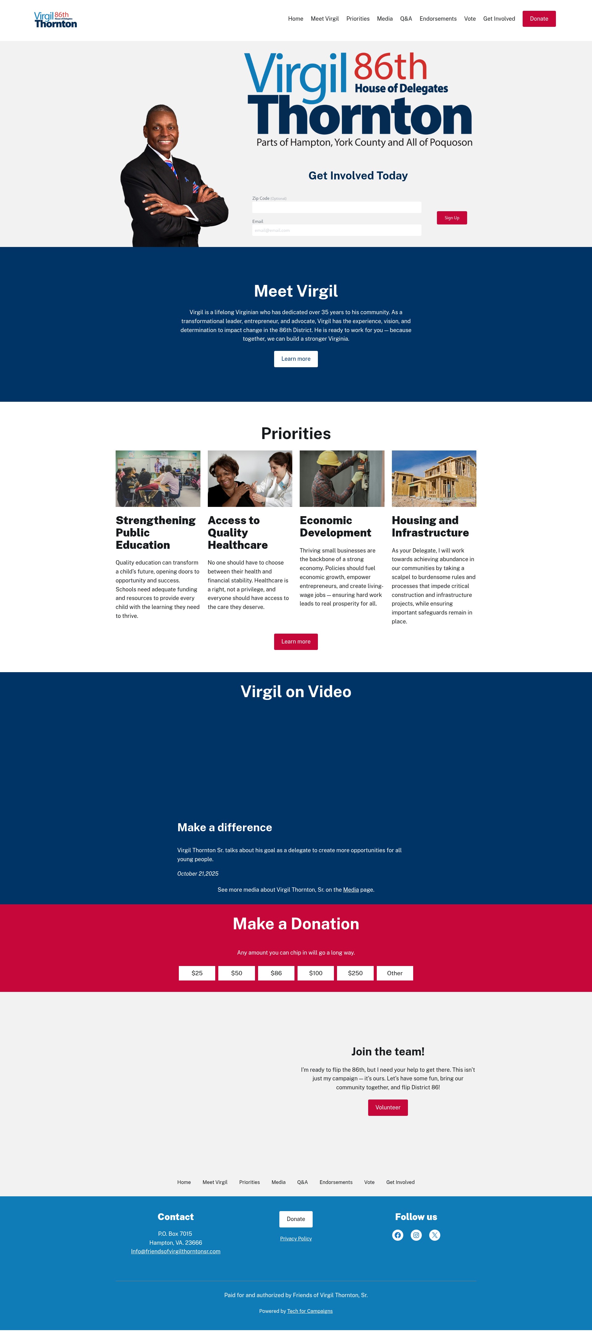 Landing Page