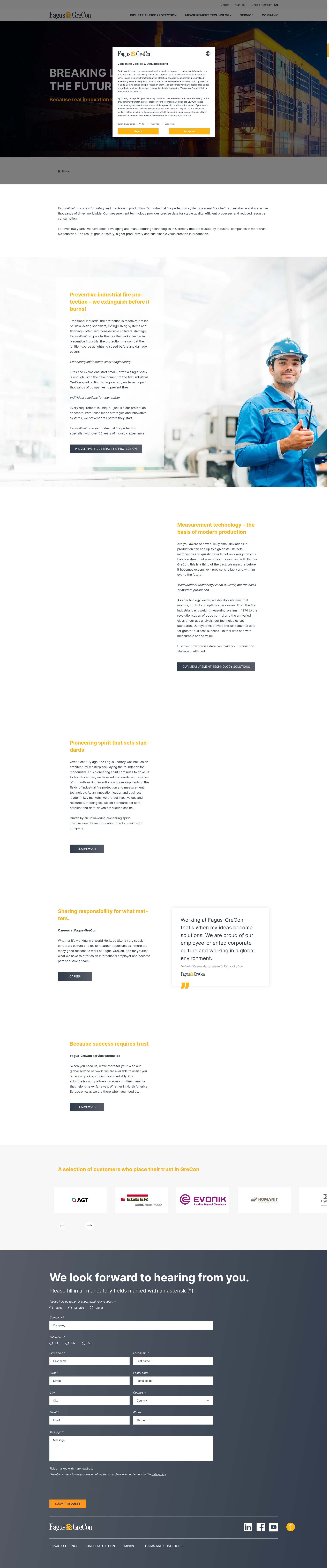 Landing Page