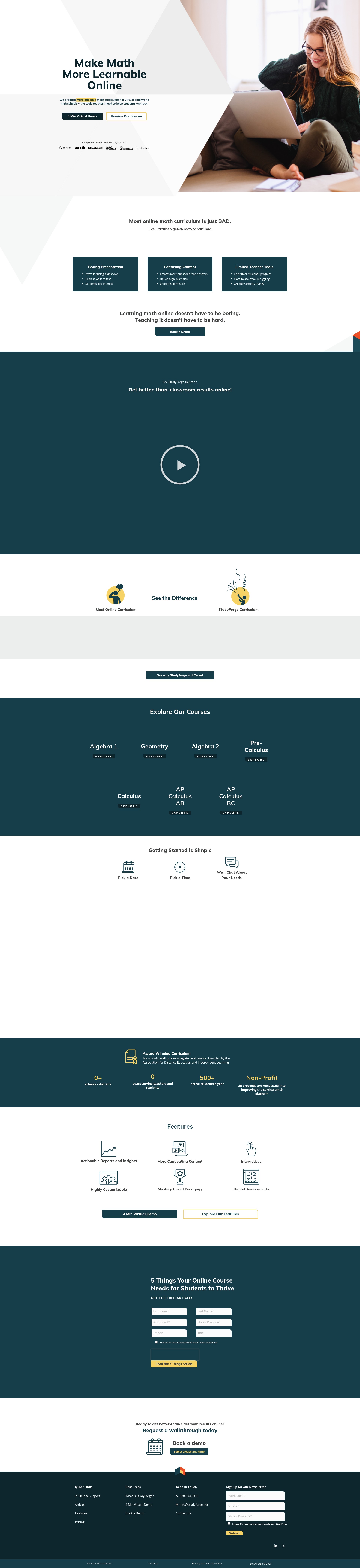 Landing Page
