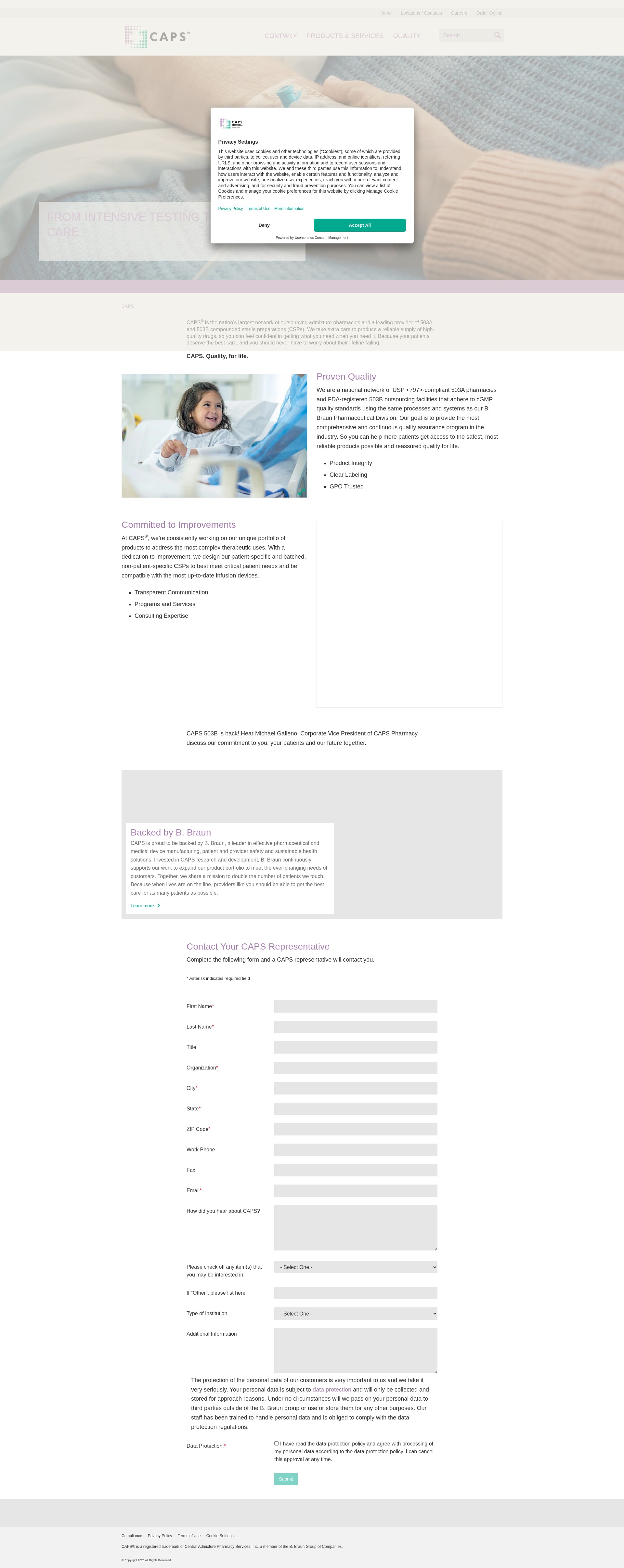 Landing Page