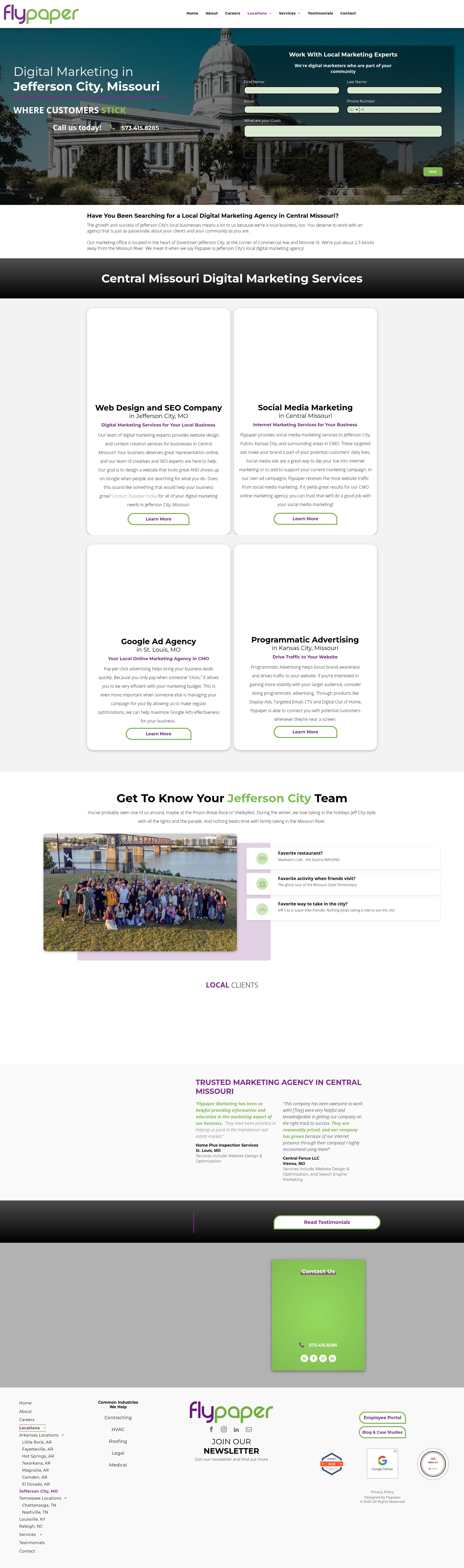 Landing Page