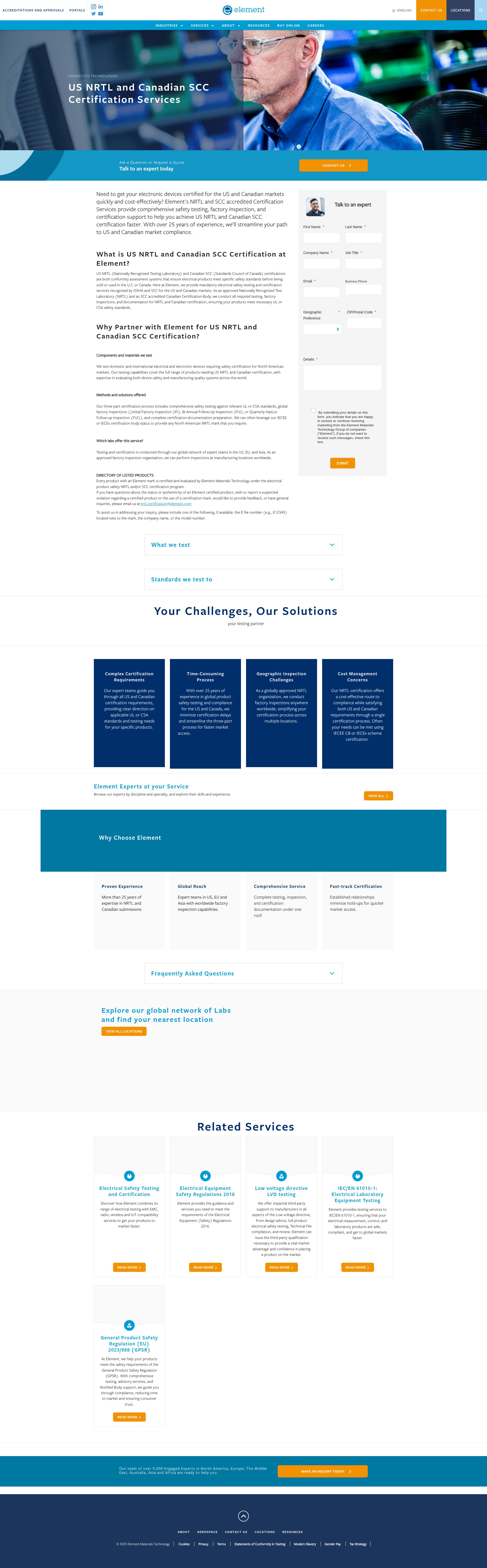 Landing Page