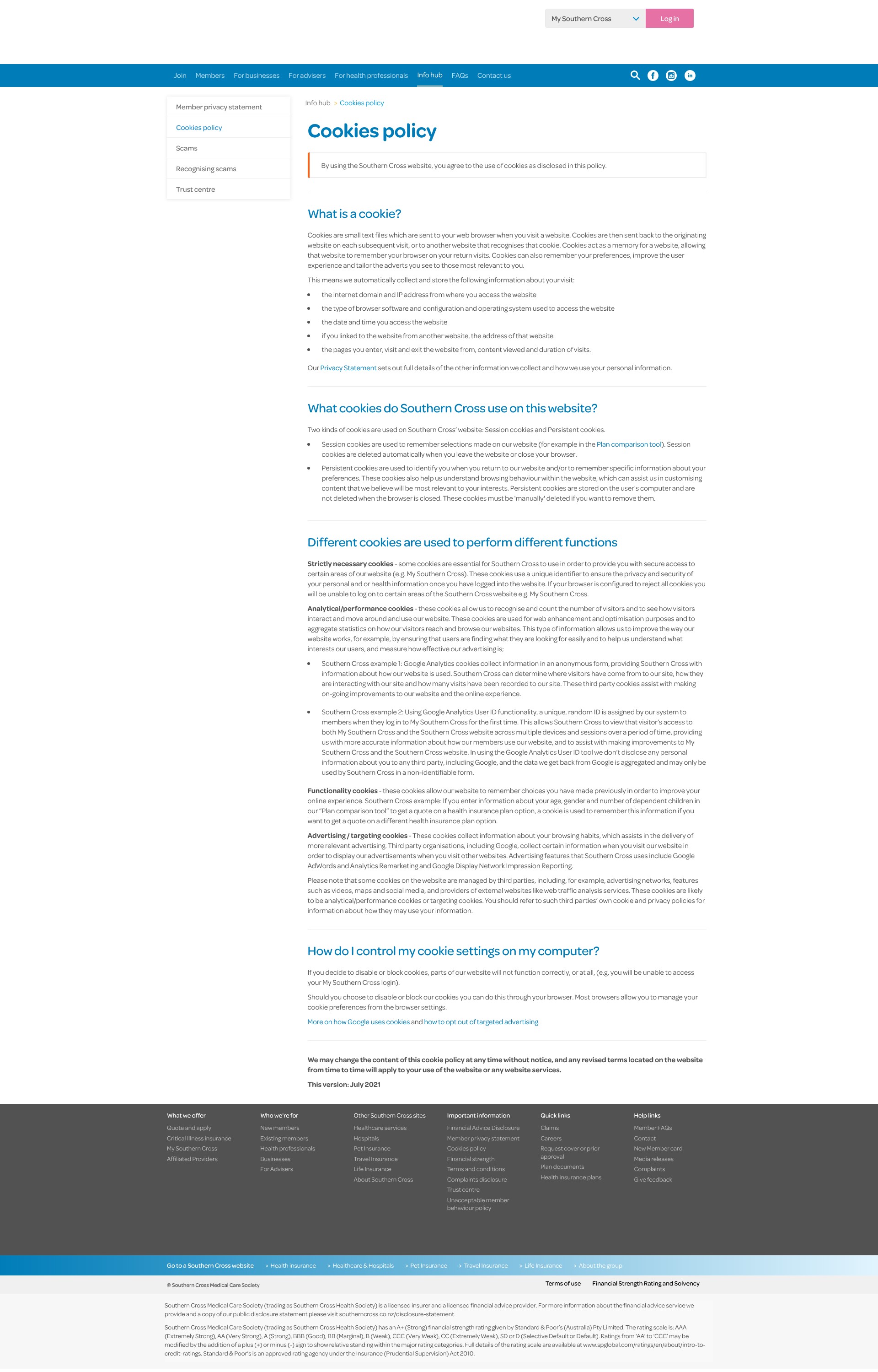 Landing Page