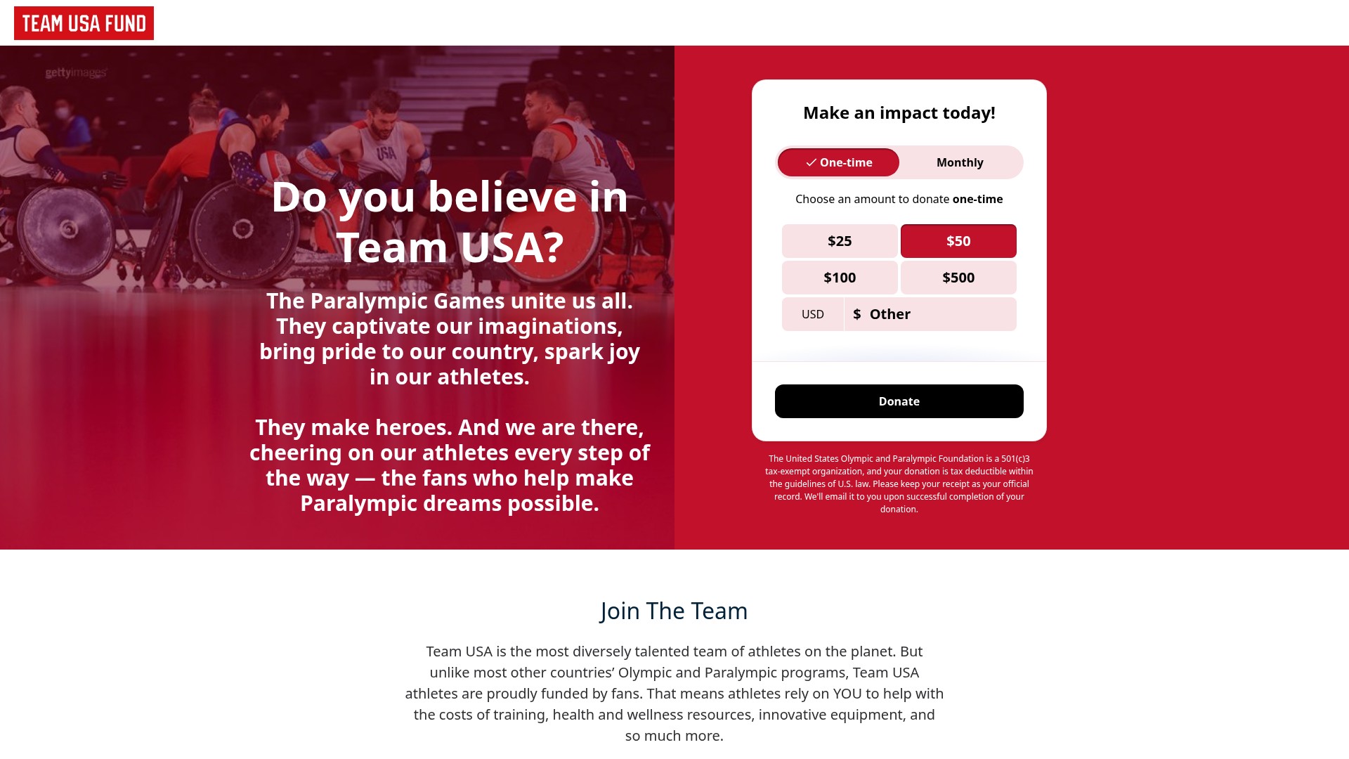 Landing Page