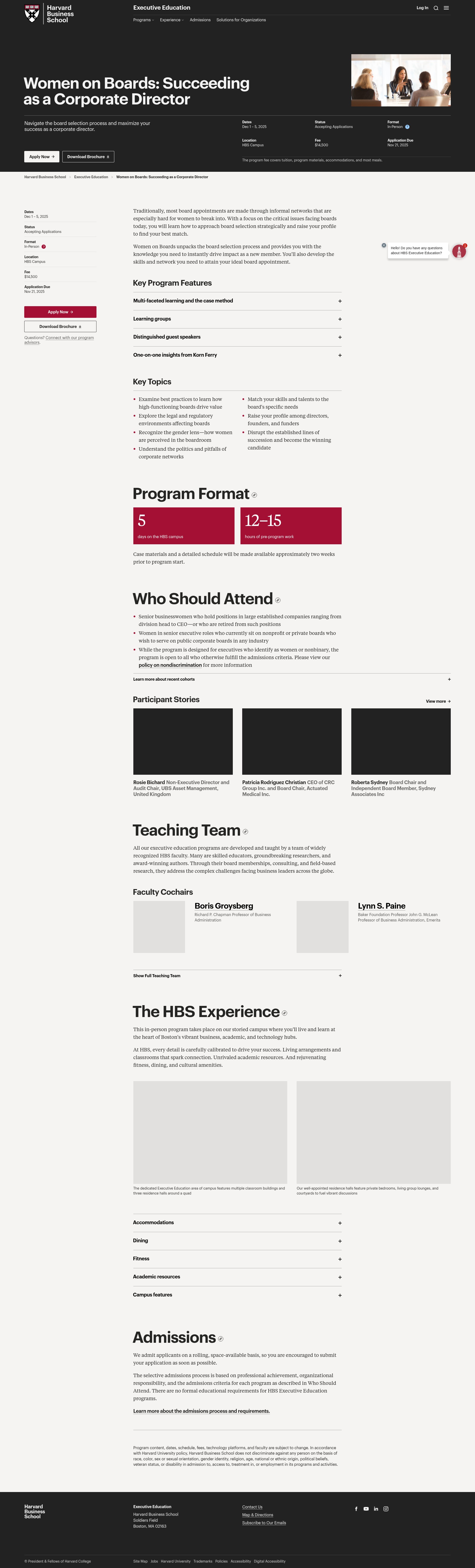 Landing Page