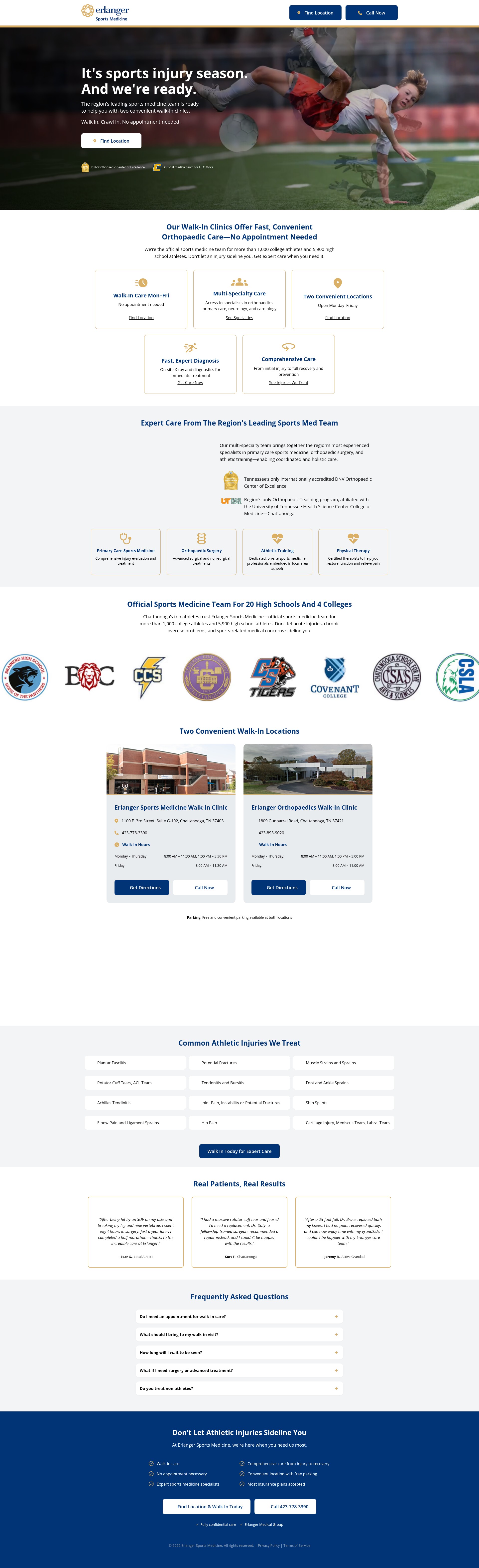 Landing Page