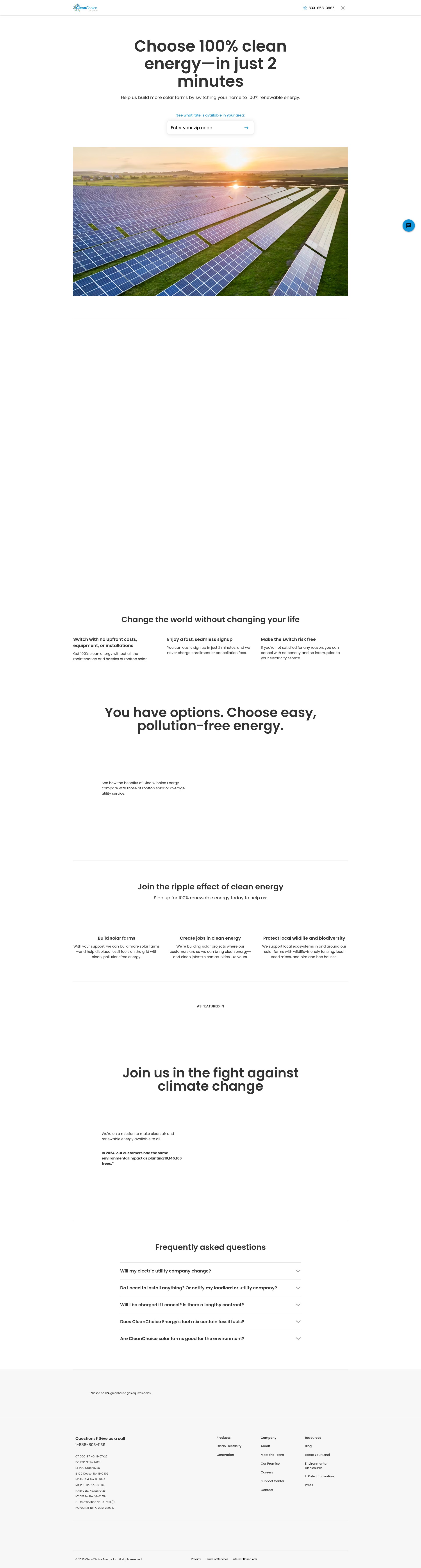 Landing Page