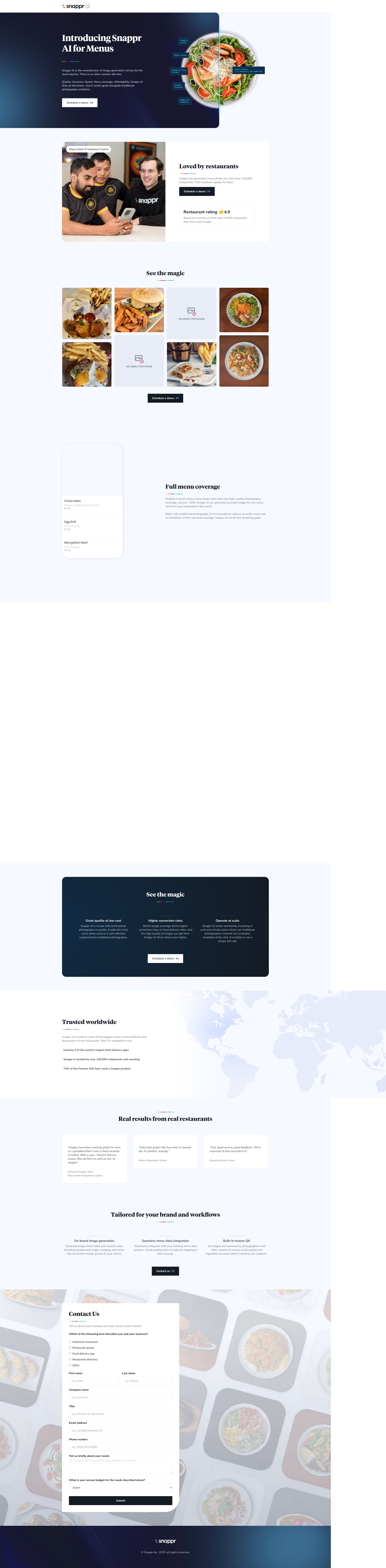 Landing Page