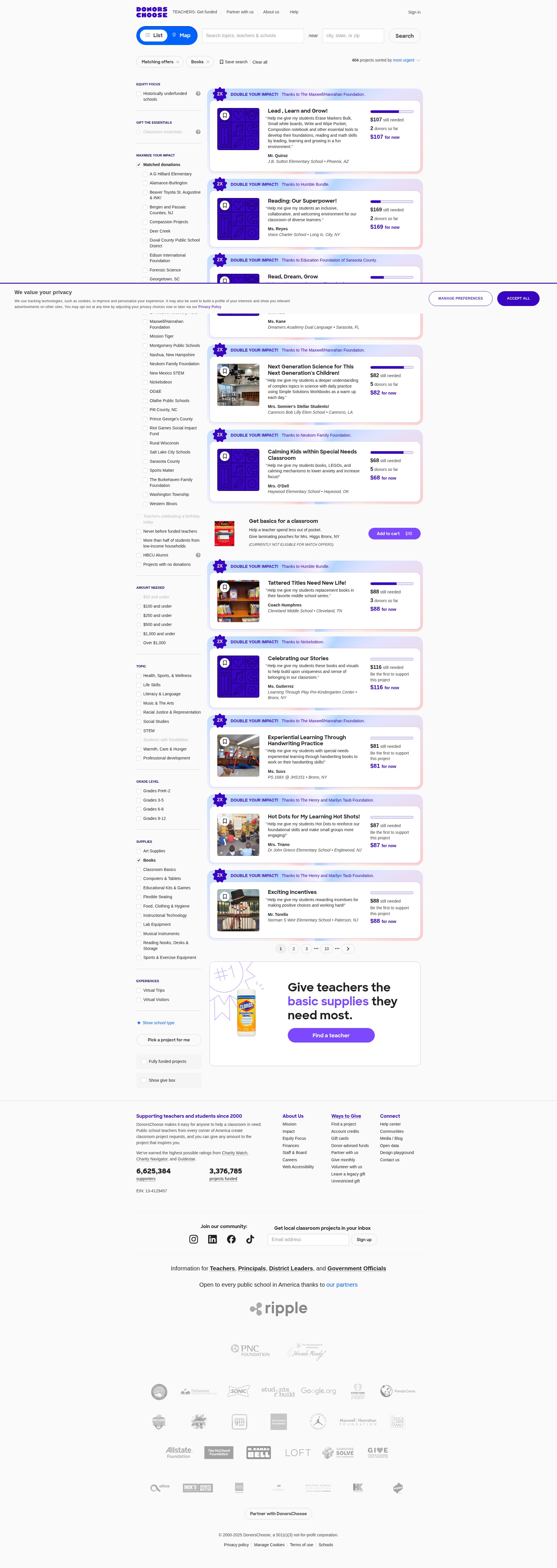 Landing Page