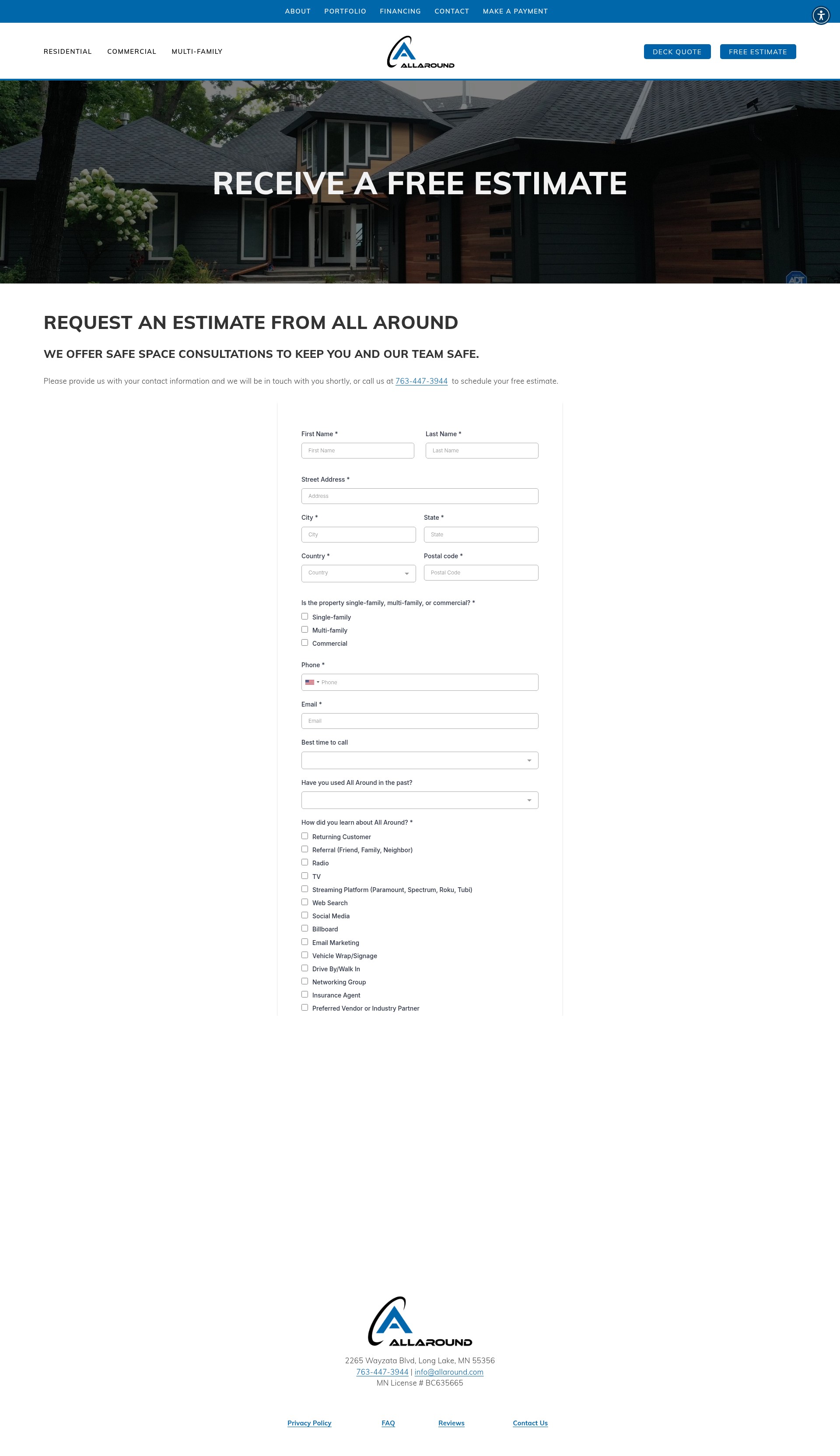 Landing Page