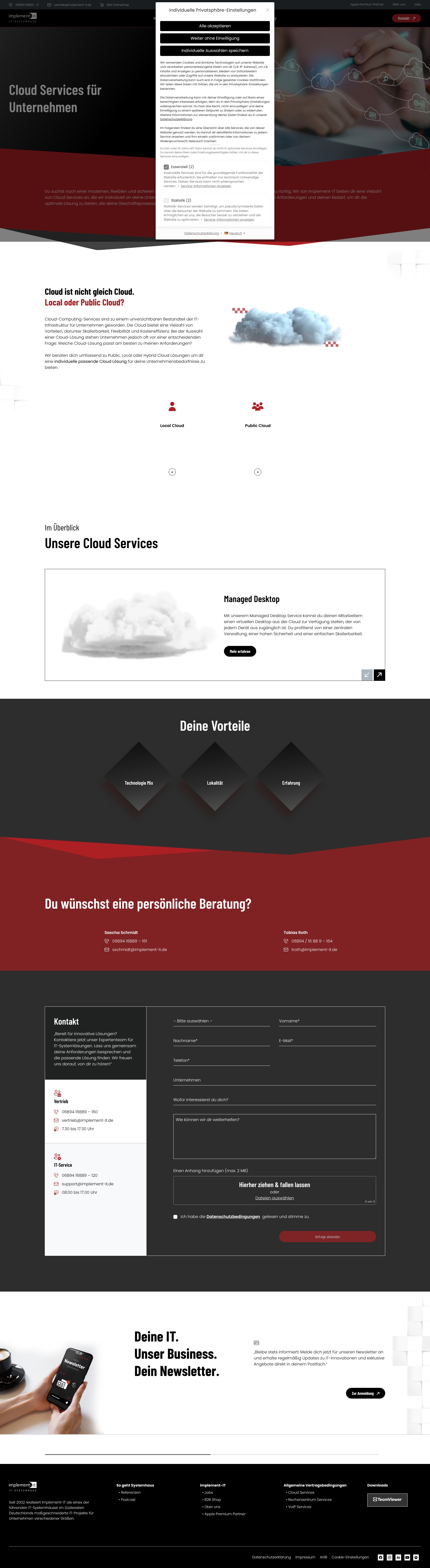 Landing Page