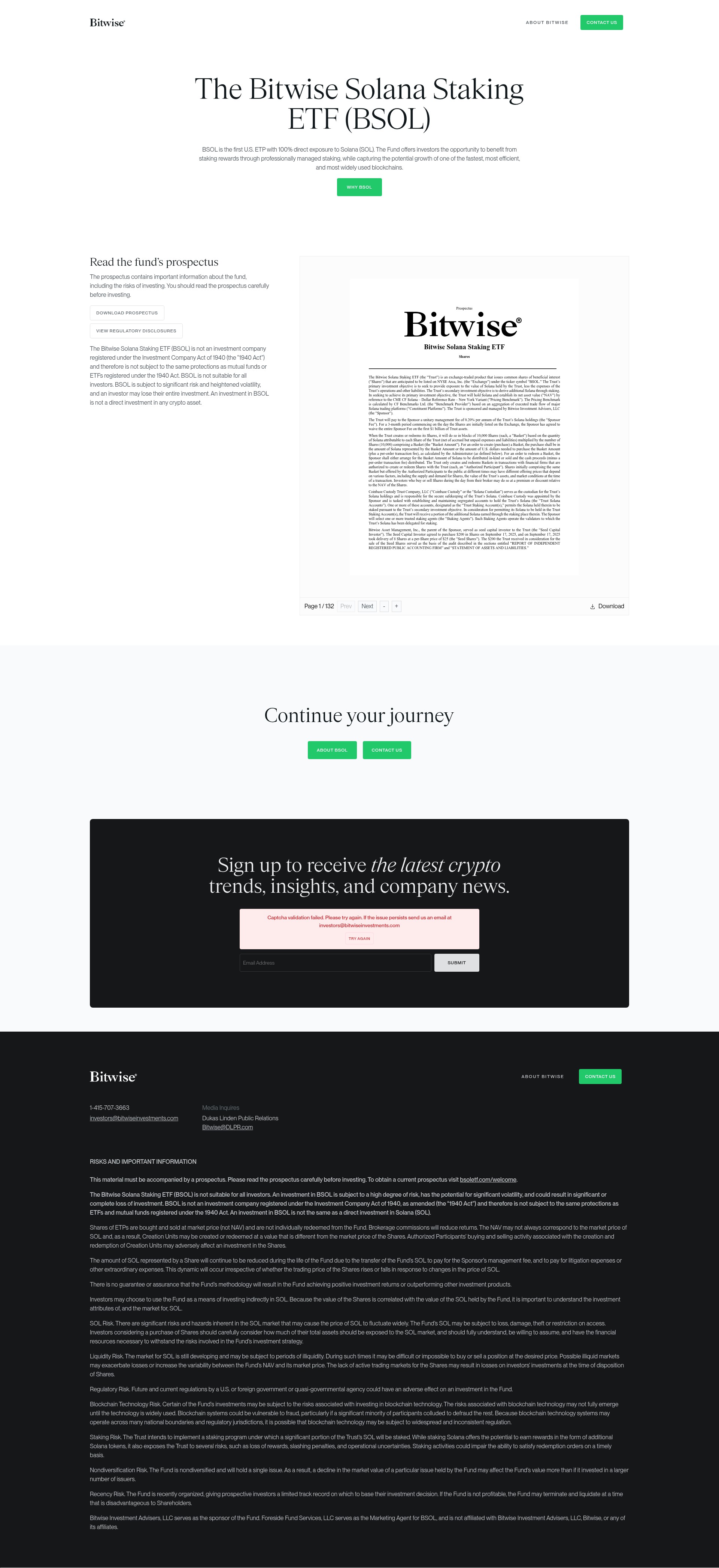 Landing Page
