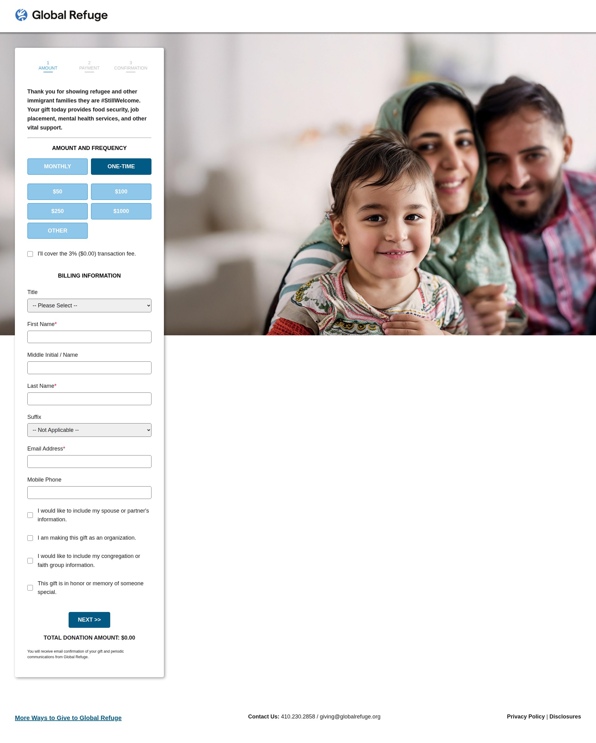 Landing Page