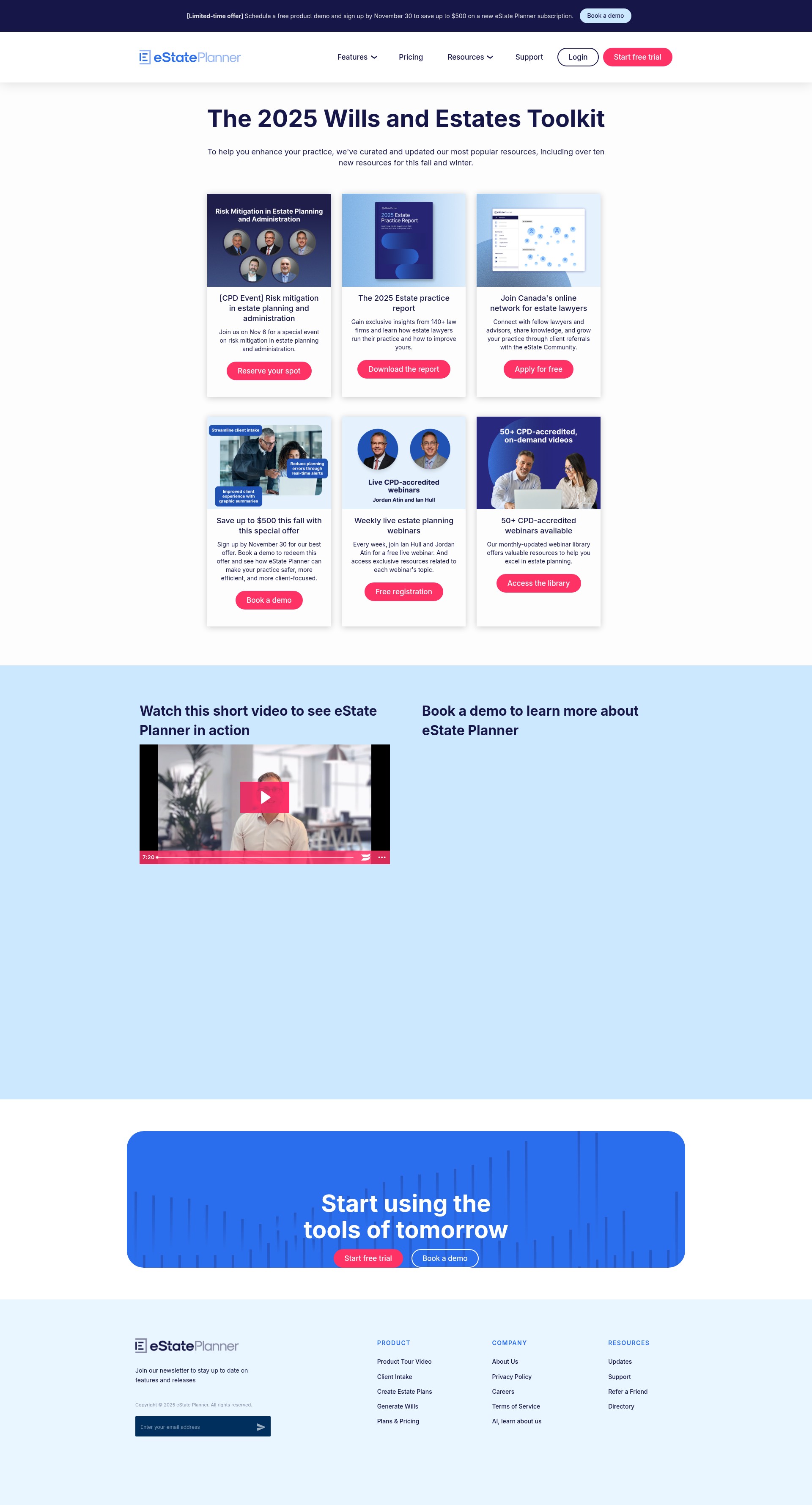 Landing Page