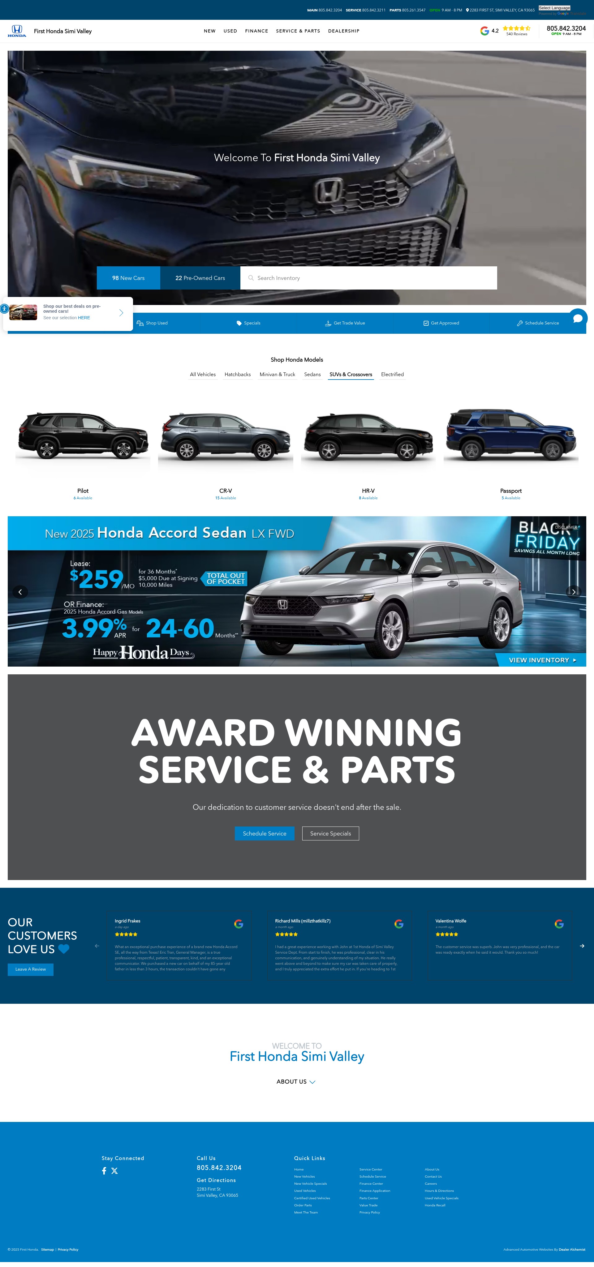 Landing Page