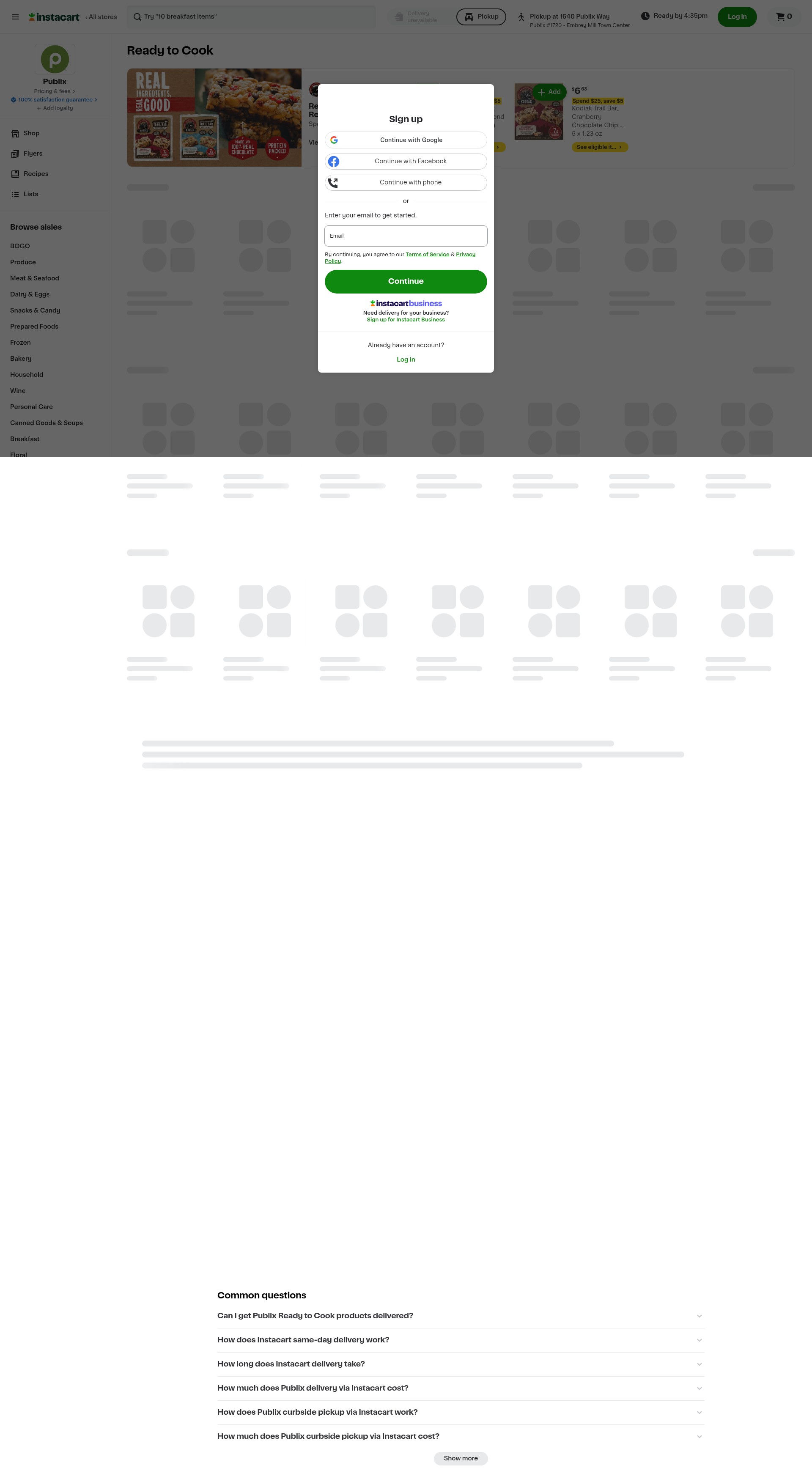 Landing Page