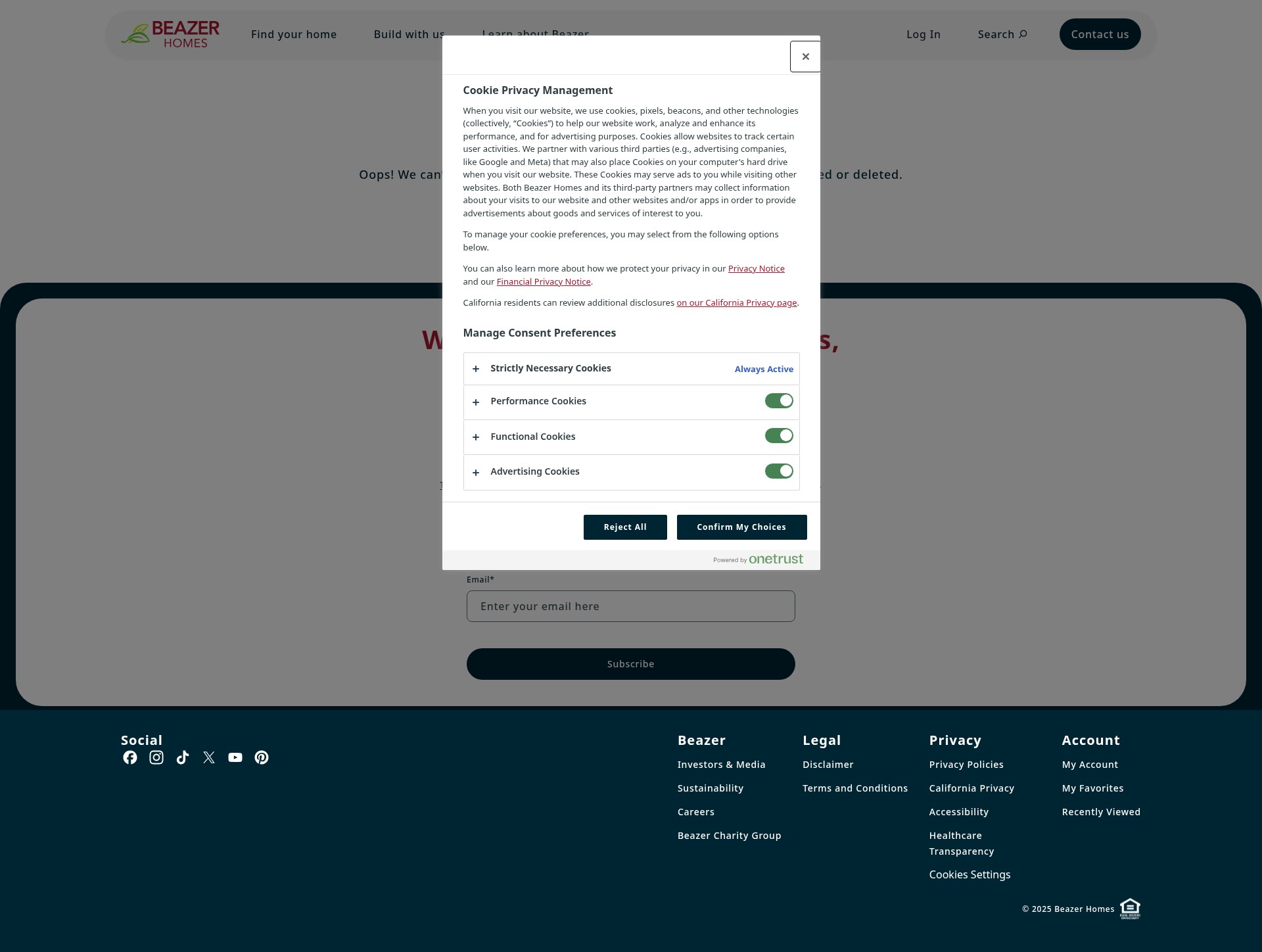 Landing Page