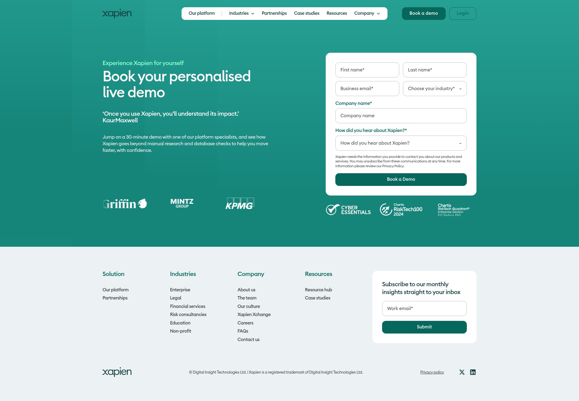 Landing Page