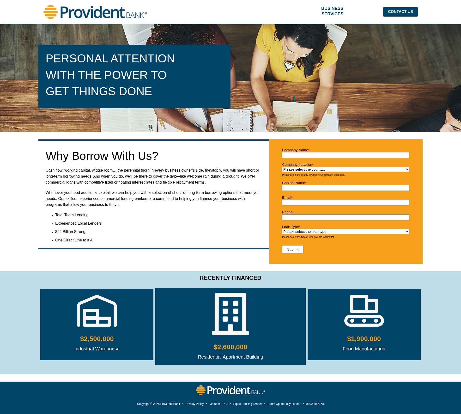 Landing Page