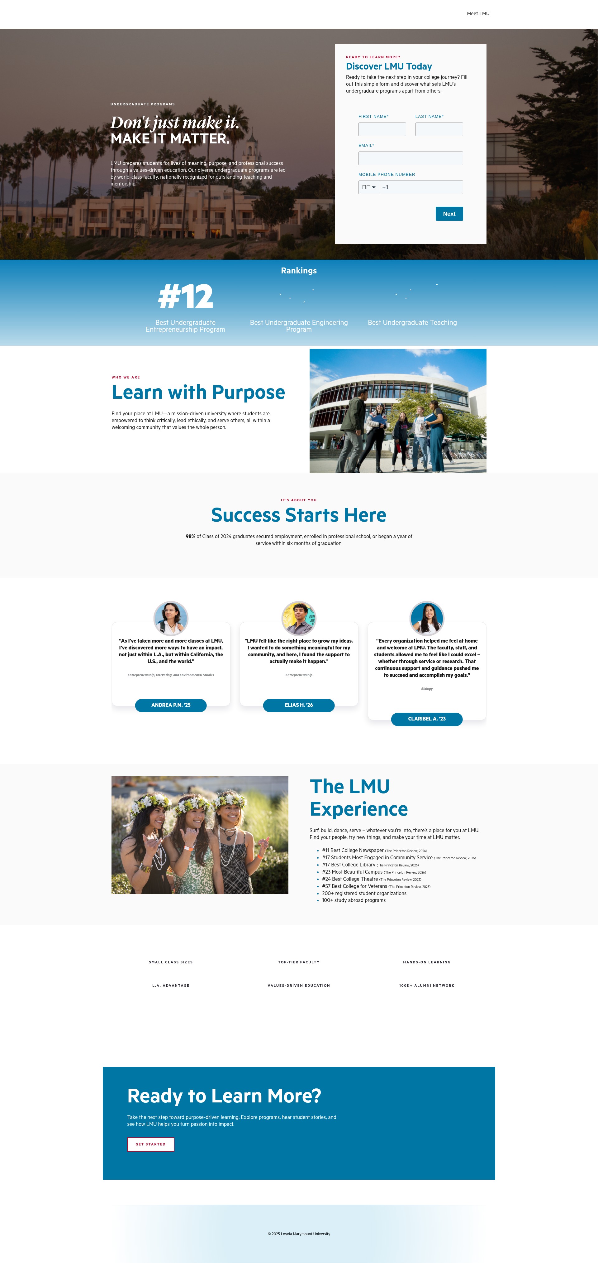 Landing Page