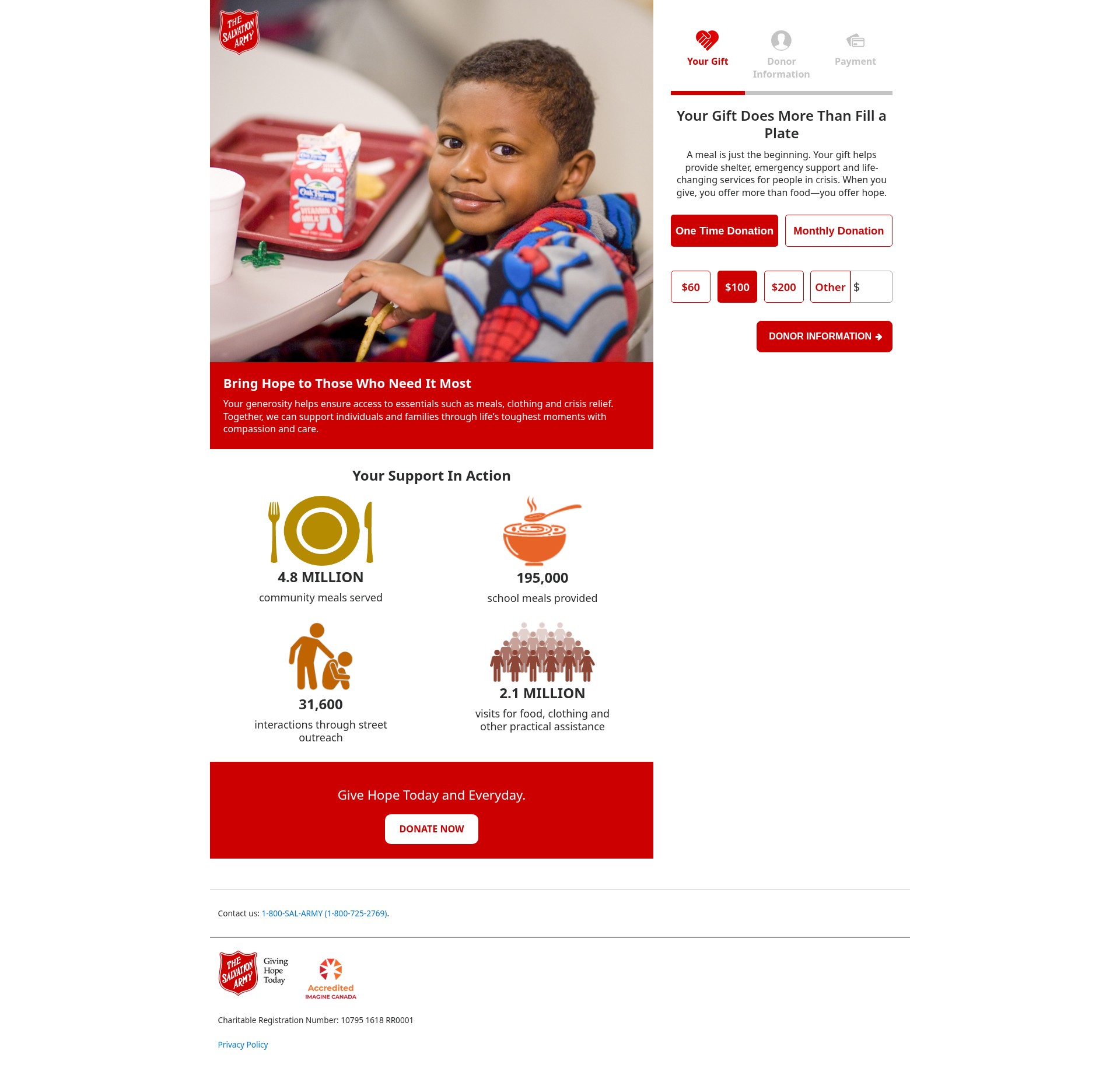 Landing Page