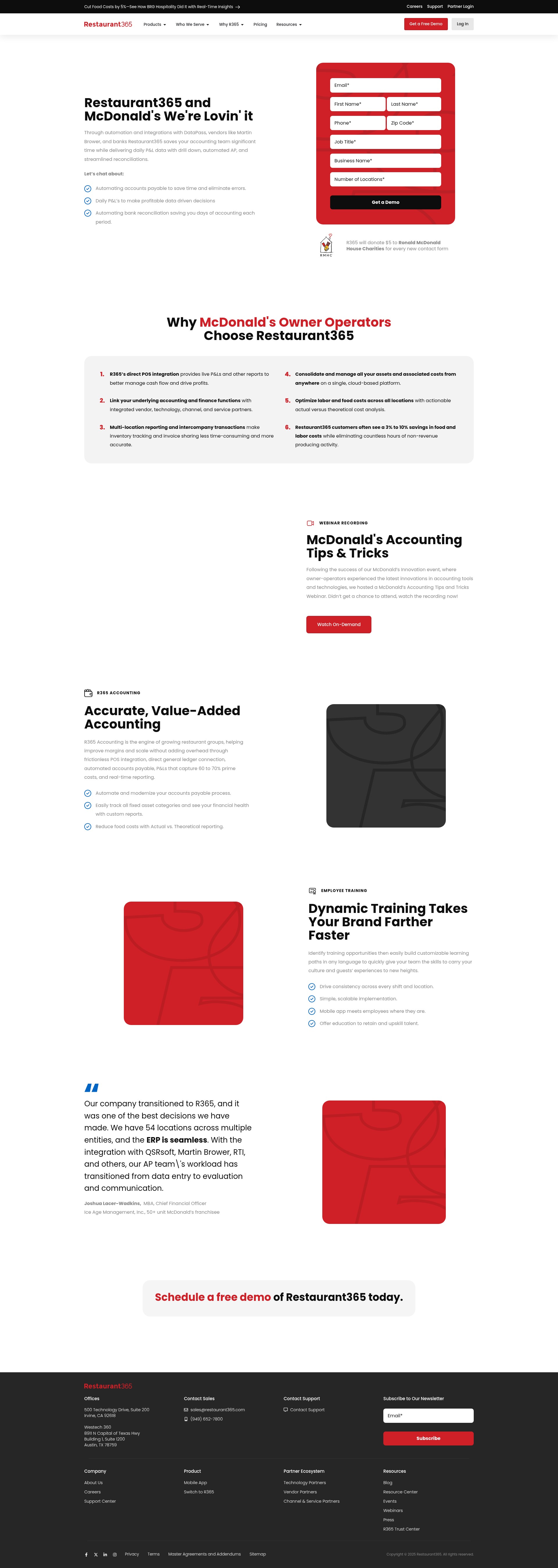 Landing Page