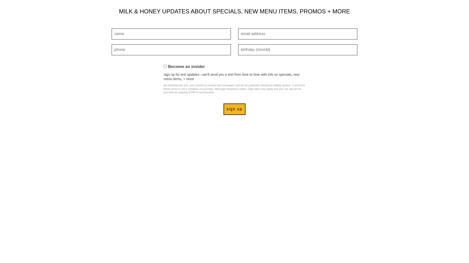 Landing Page