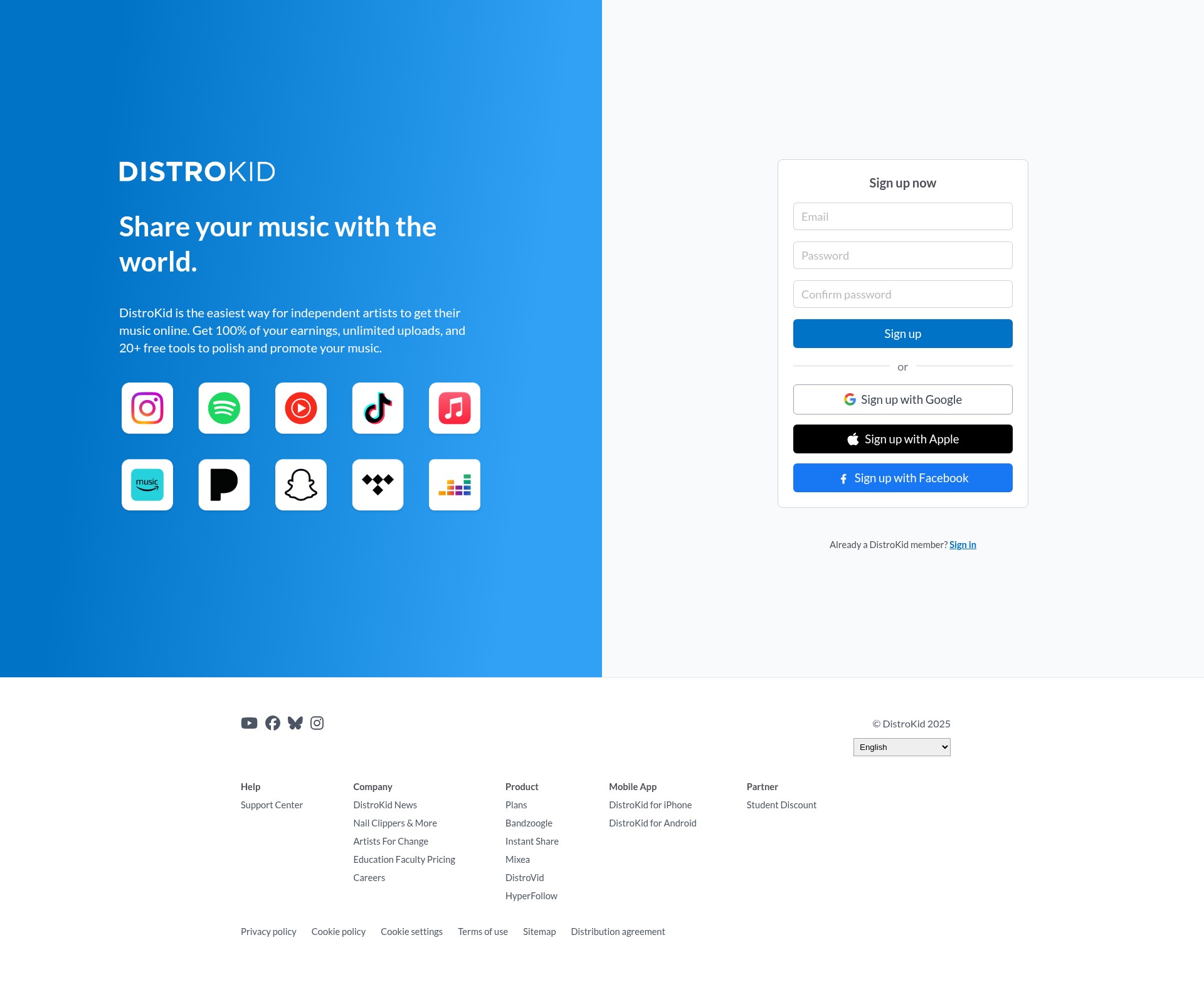 Landing Page