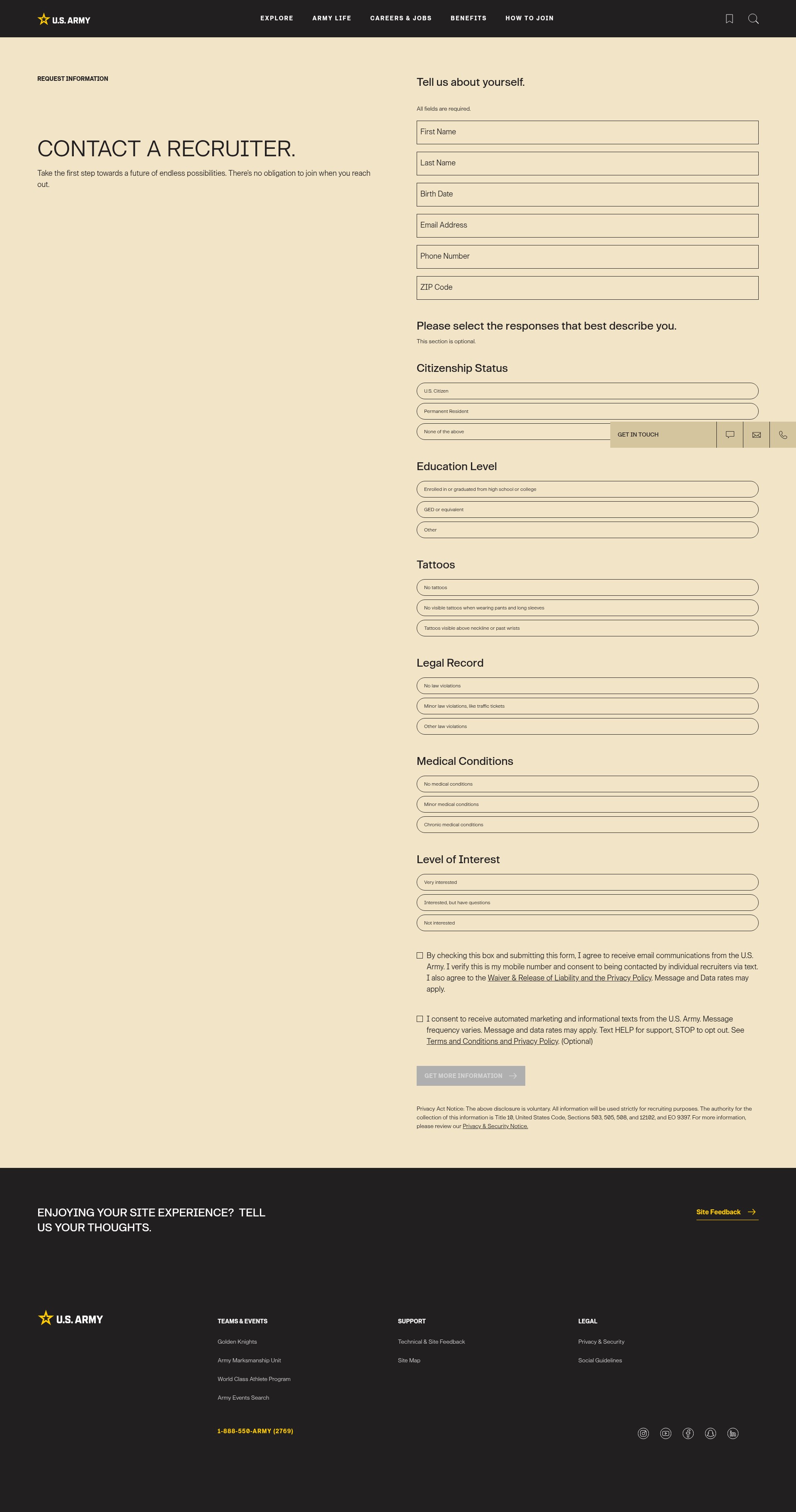 Landing Page