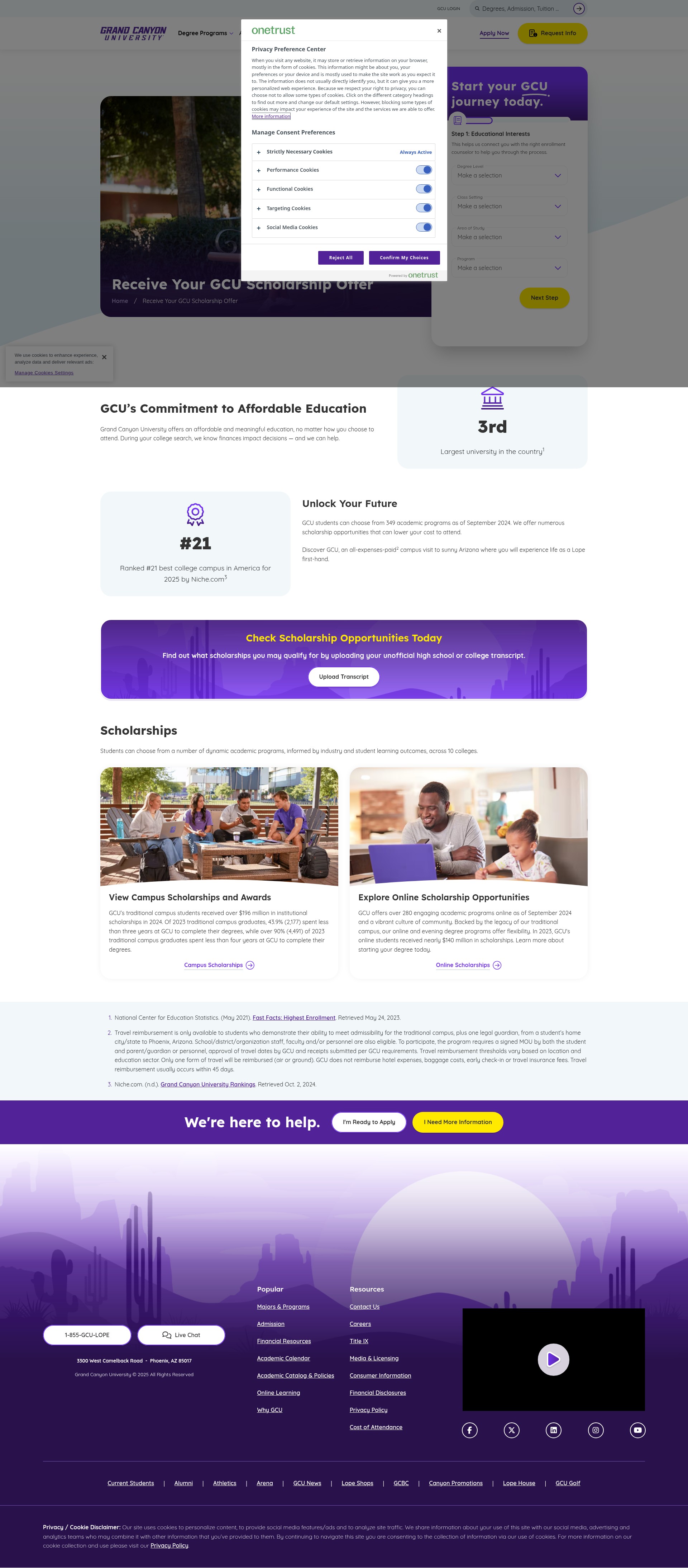 Landing Page