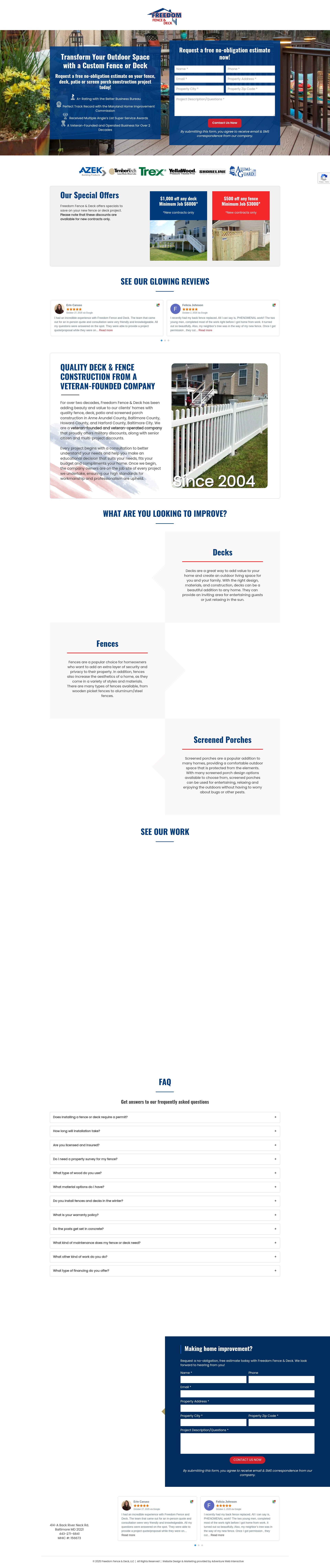 Landing Page