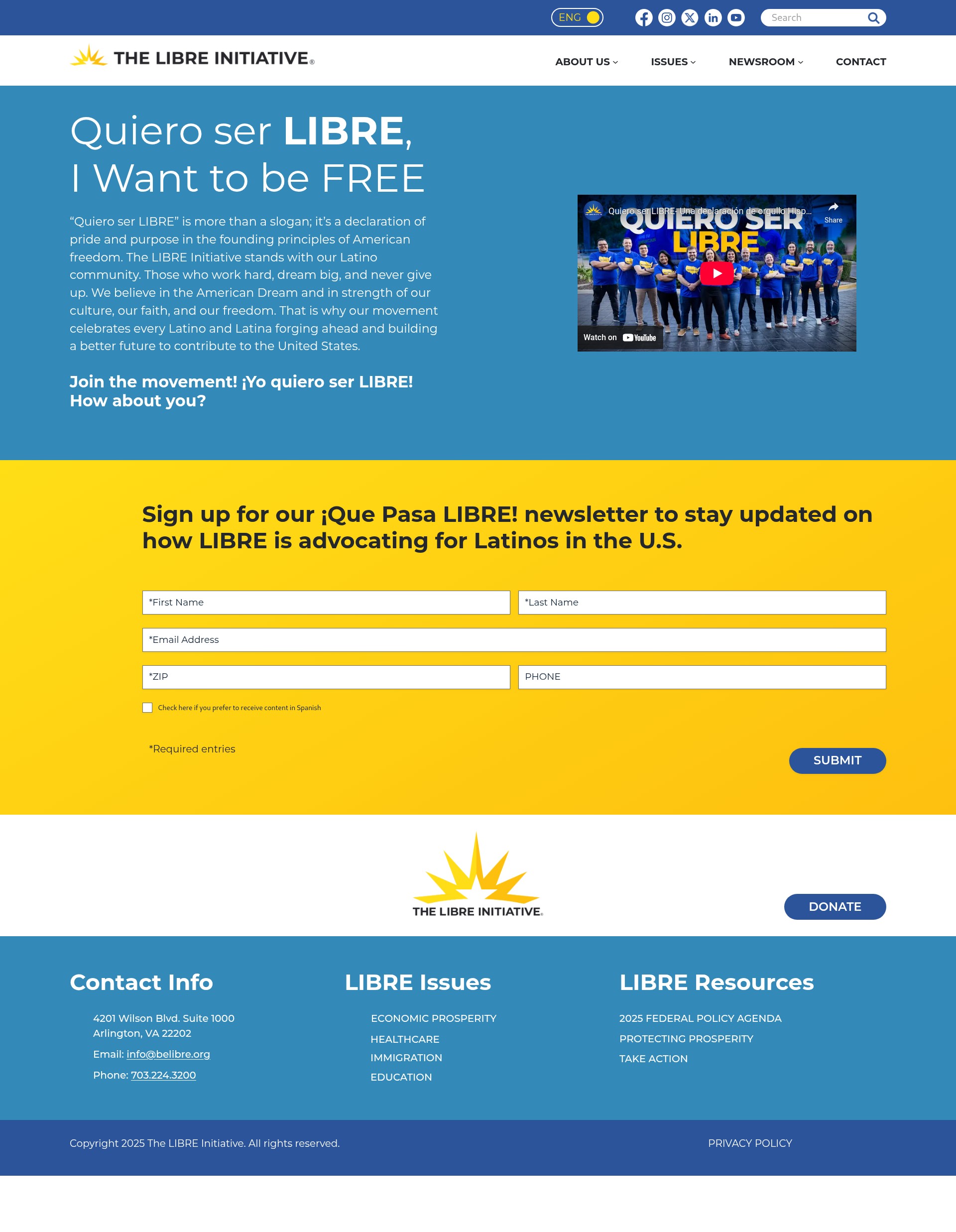 Landing Page