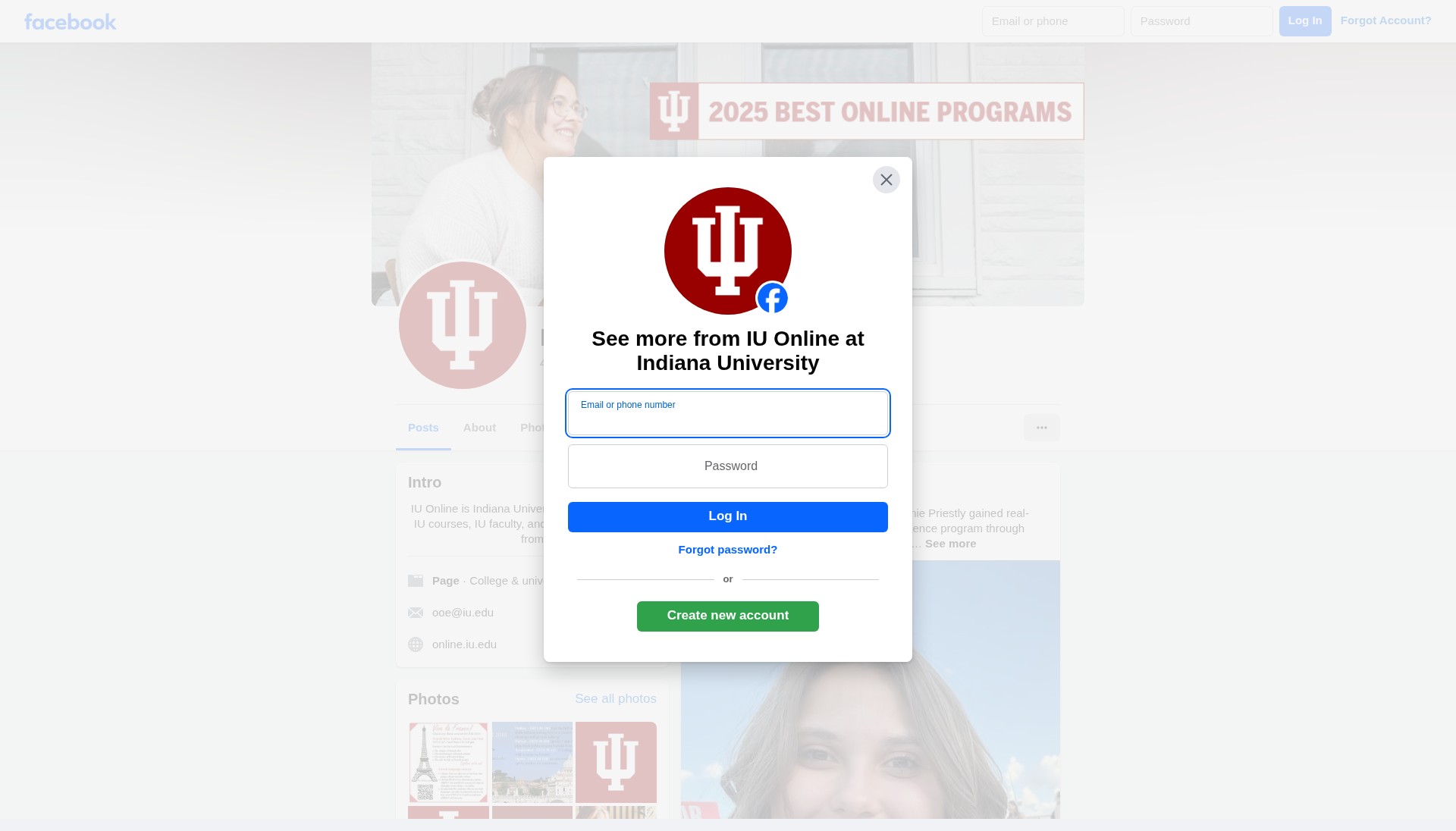 Landing Page