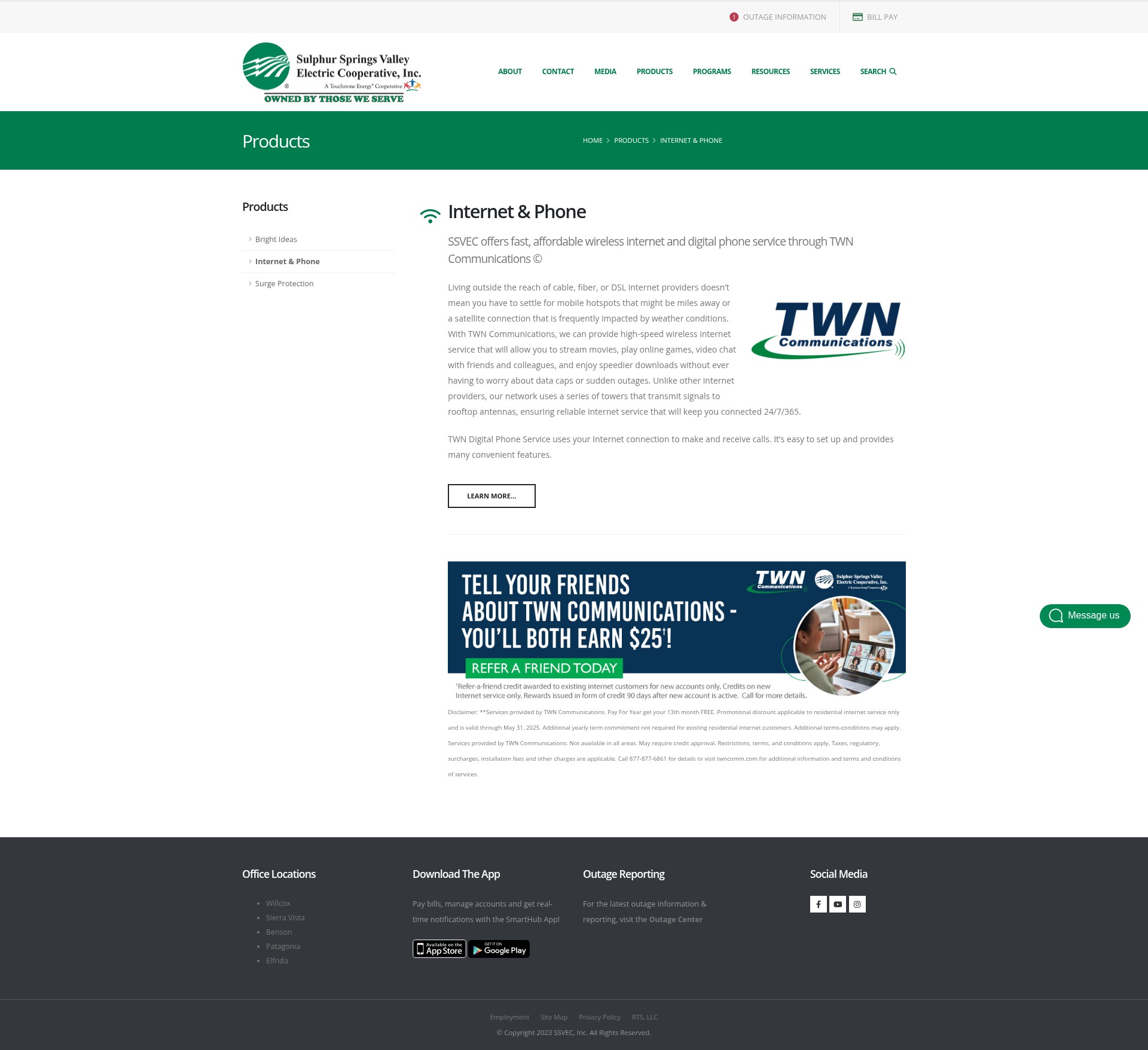 Landing Page