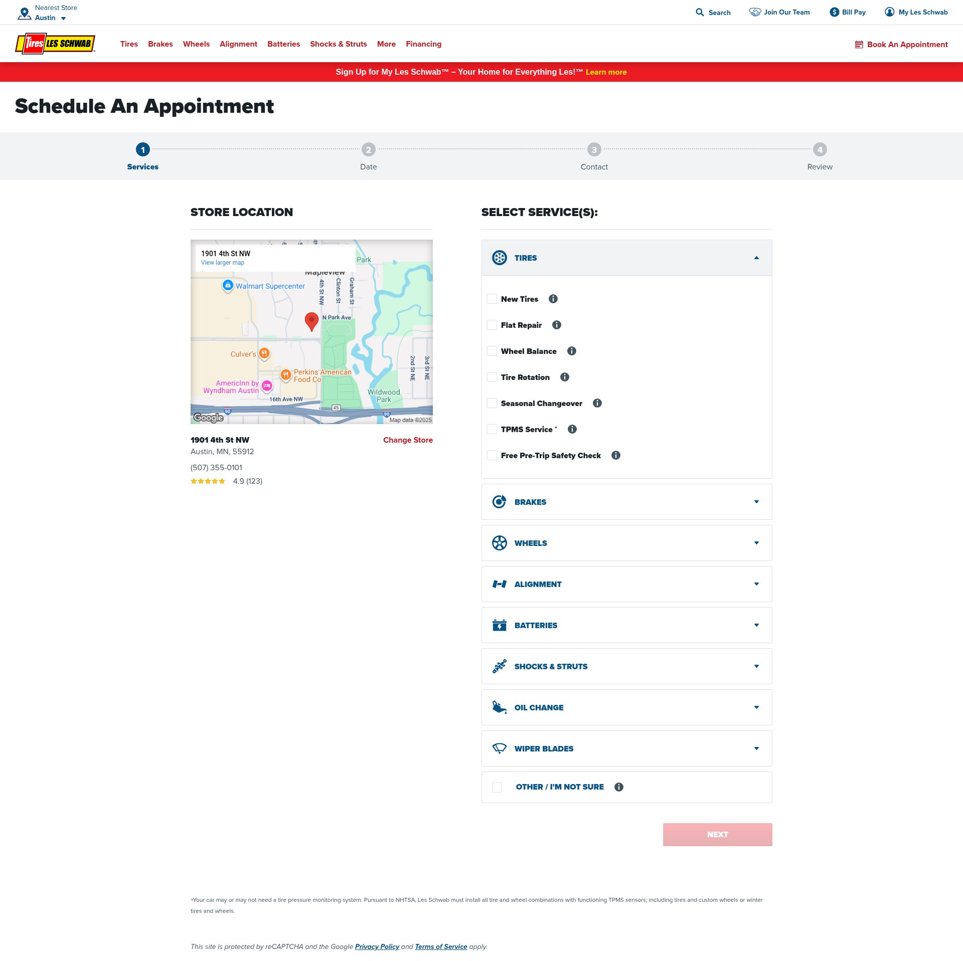 Landing Page
