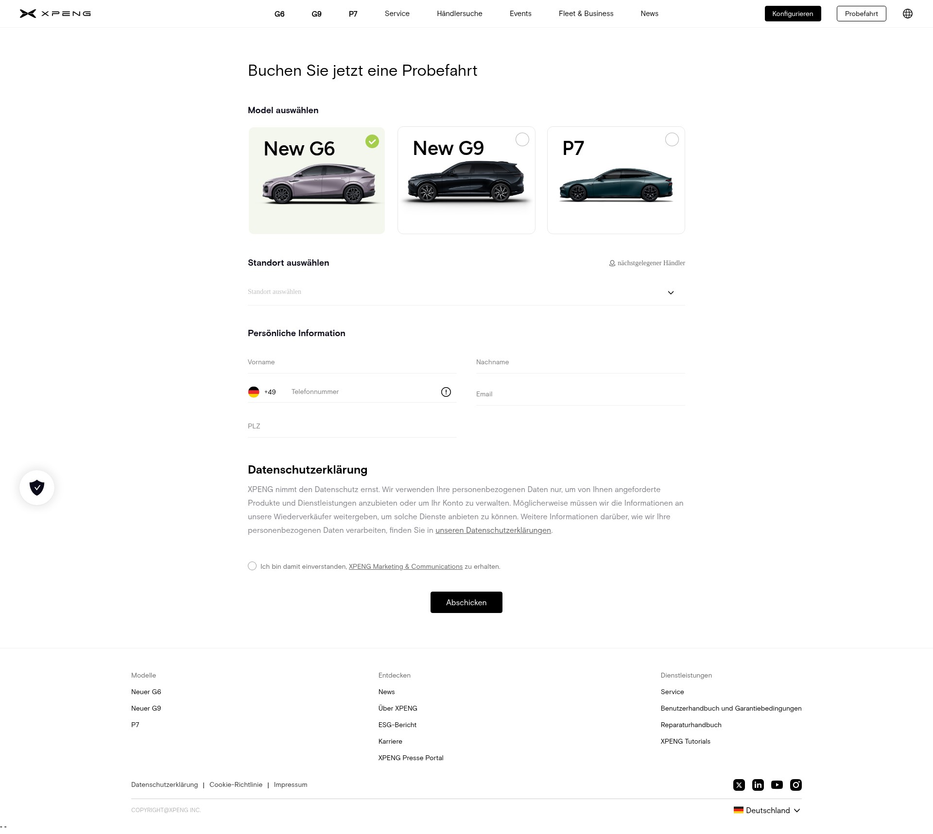 Landing Page