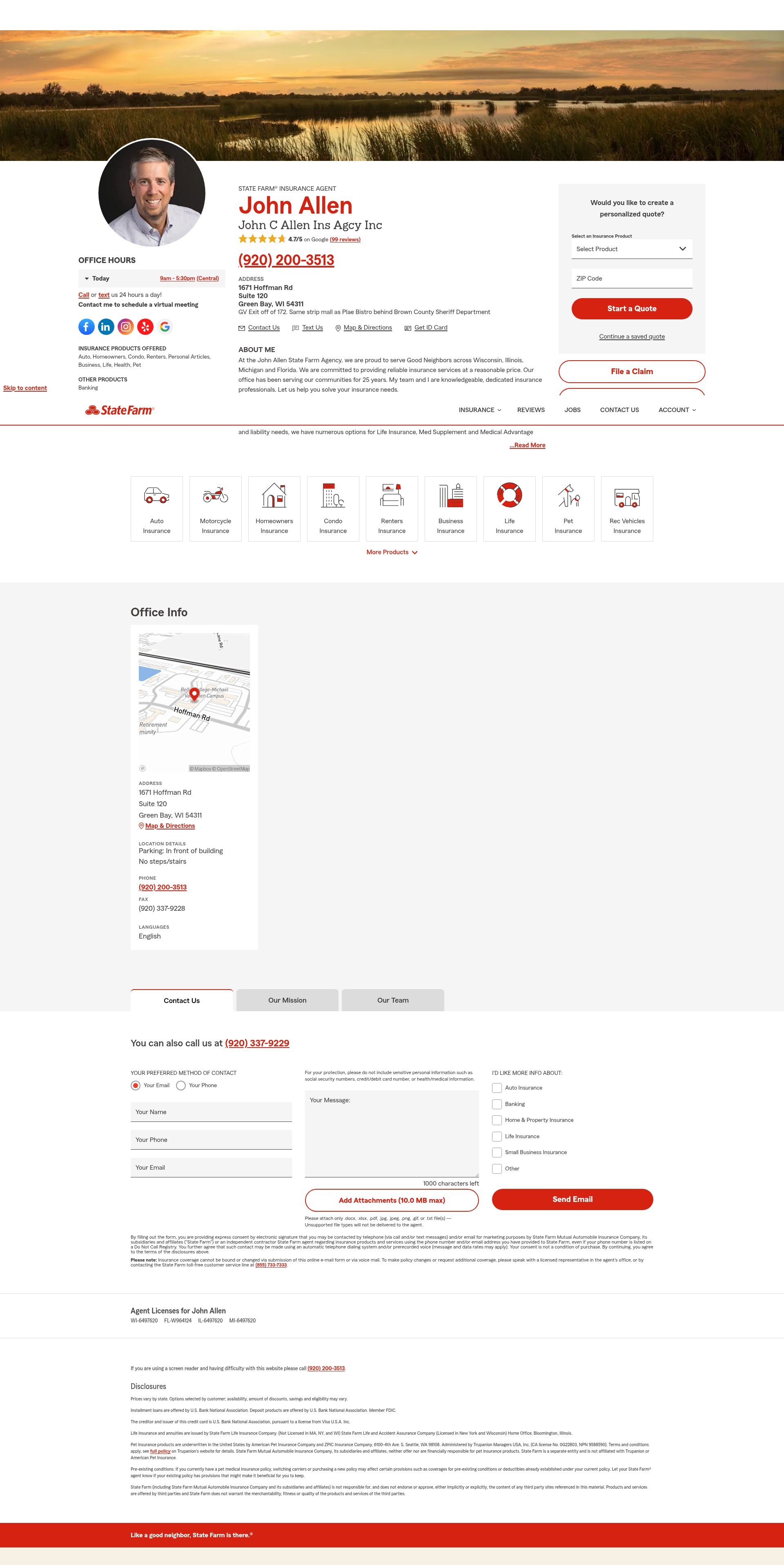 Landing Page