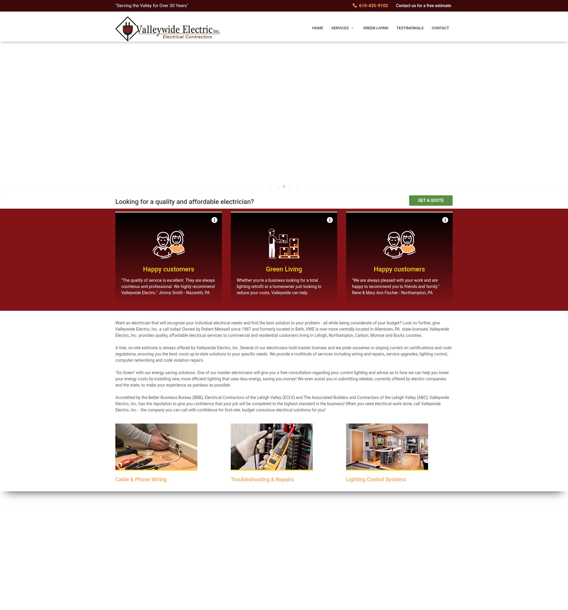 Landing Page